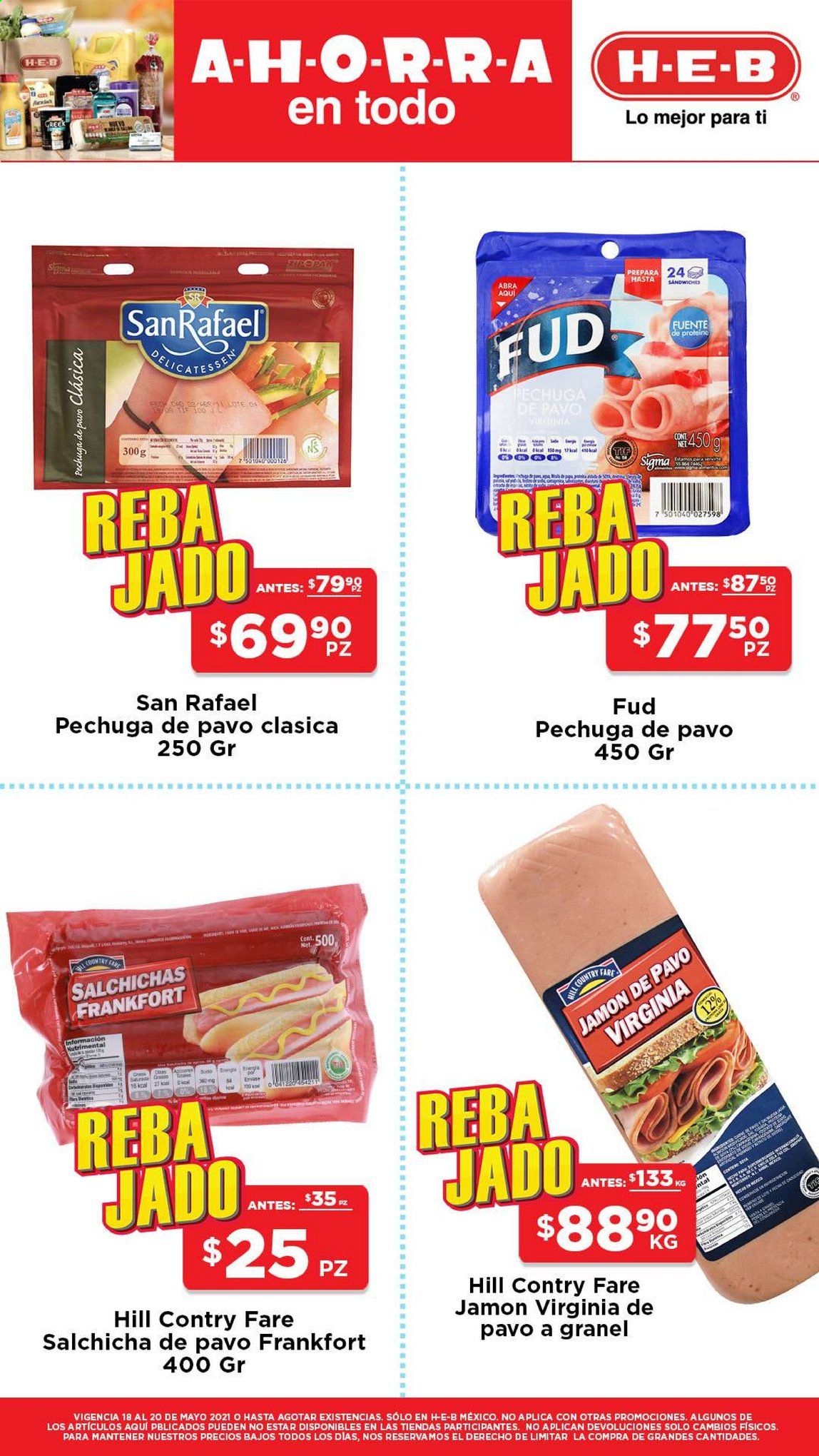 Catálogo H-E-B - 18.5.2021 - 20.5.2021. Página 3