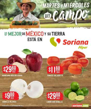 Folleto actual Soriana Híper - 25.5.2021 - 26.5.2021.