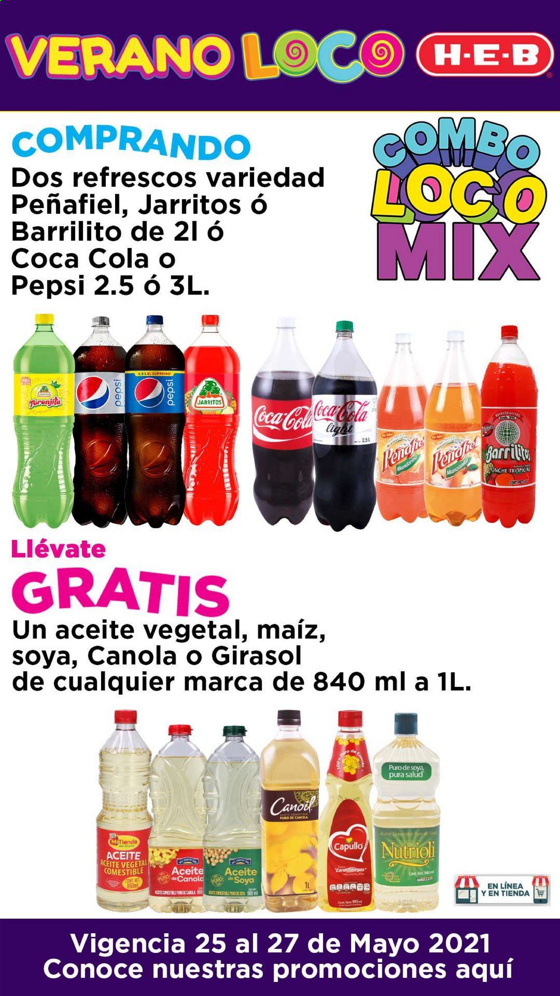 Catálogo H-E-B - 25.5.2021 - 27.5.2021. Página 1