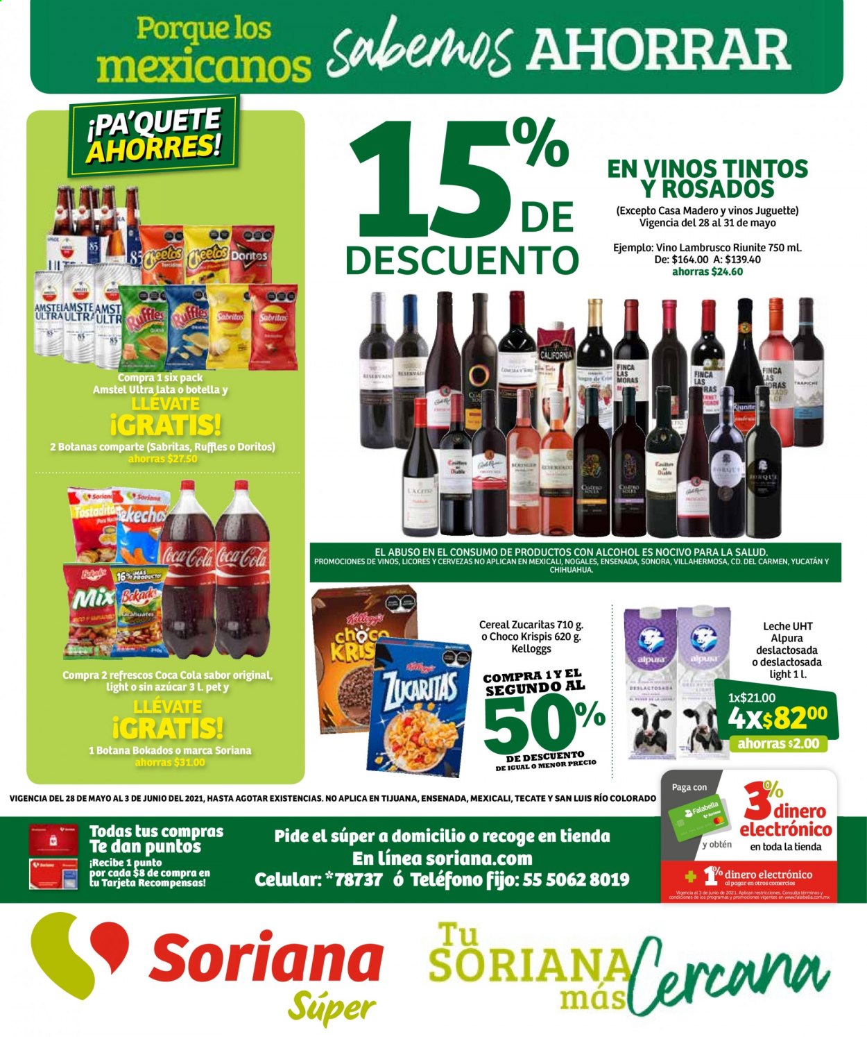 Catálogo Soriana Súper - 28.5.2021 - 3.6.2021. Página 1