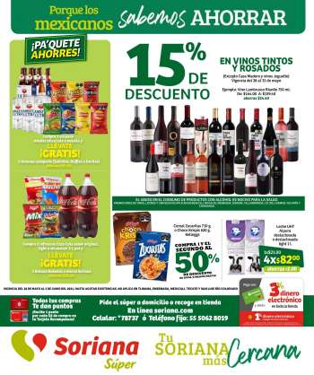 Folleto actual Soriana Súper - 28.5.2021 - 3.6.2021.