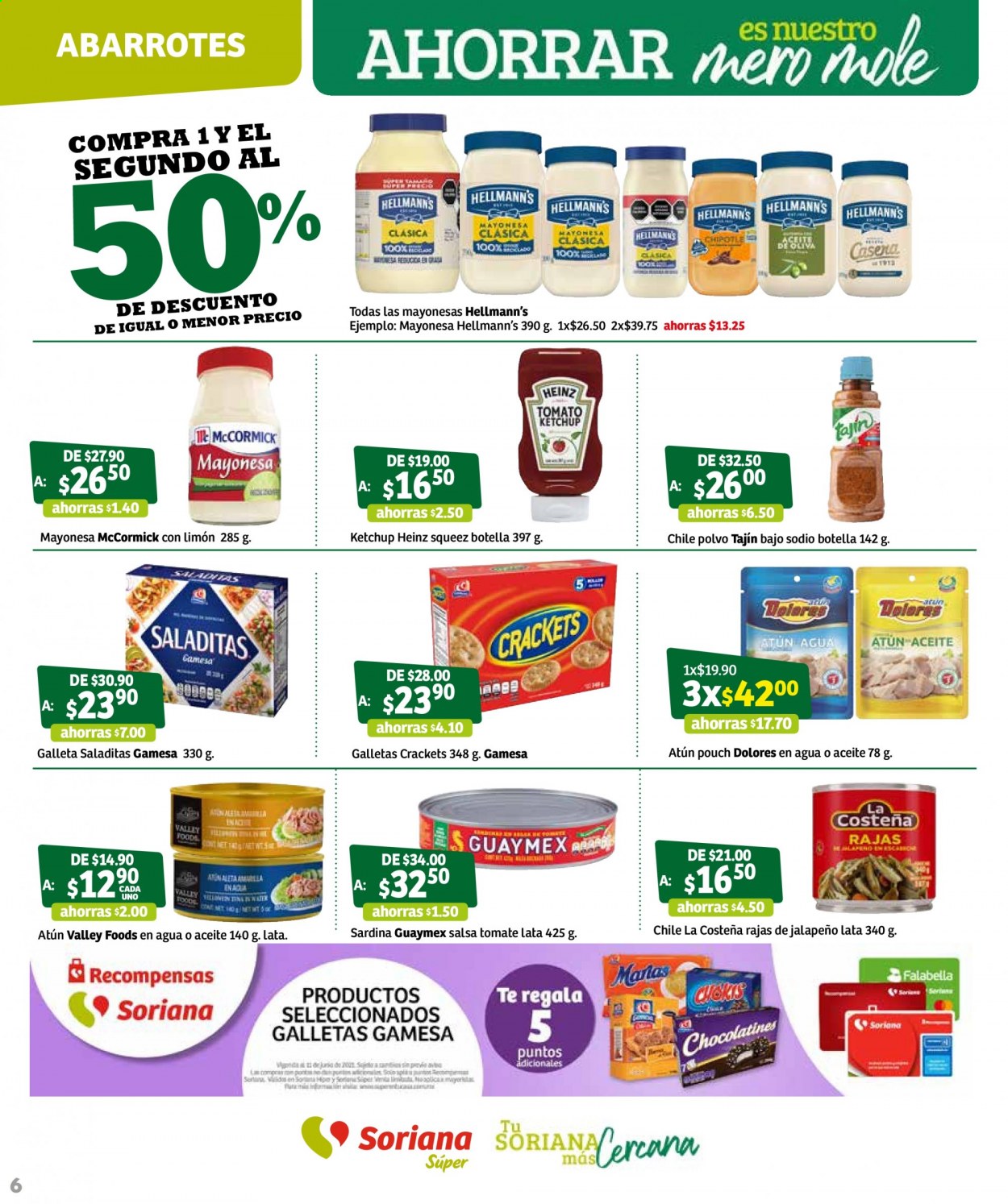 Catálogo Soriana Súper - 28.5.2021 - 3.6.2021. Página 6