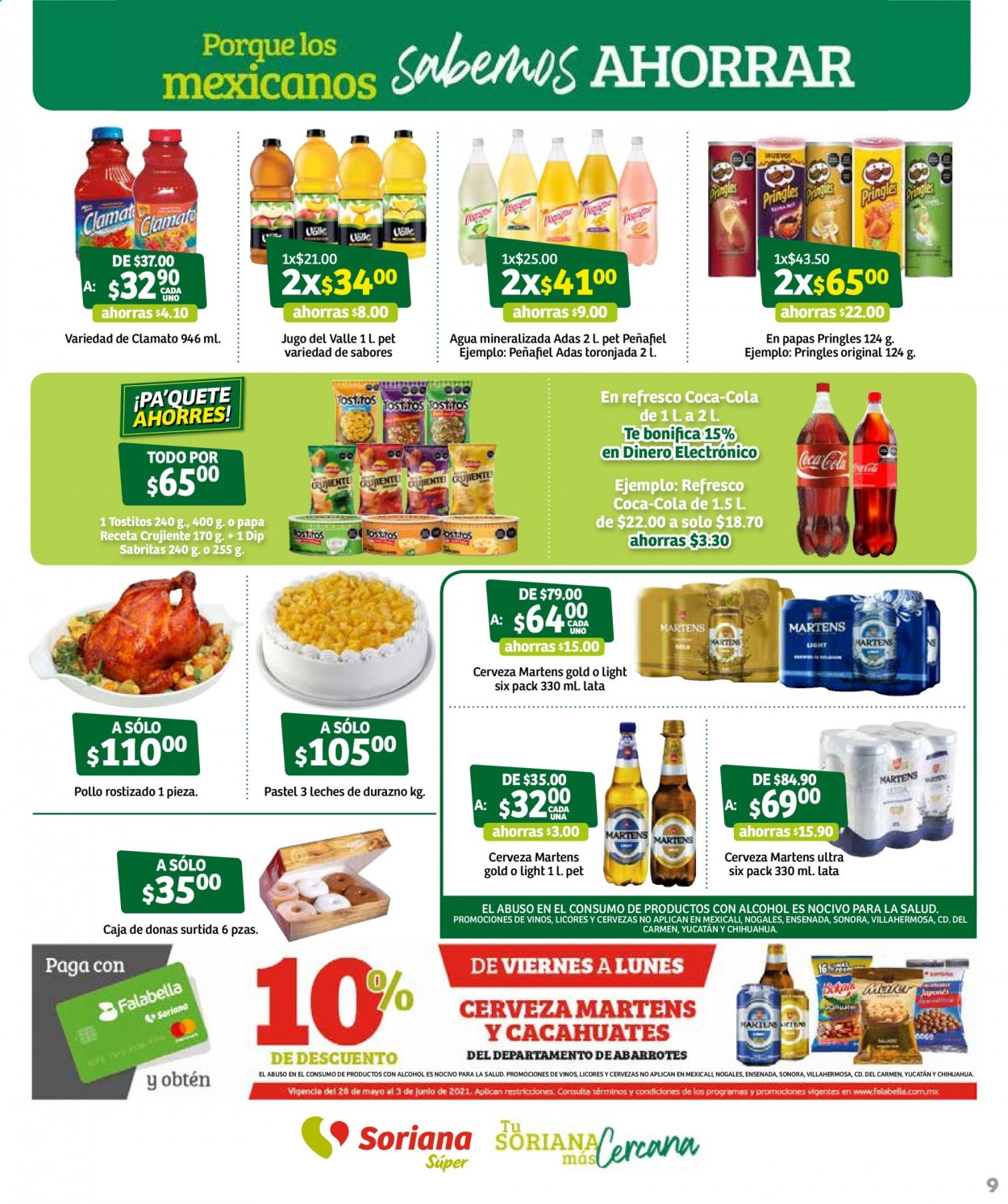 Catálogo Soriana Súper - 28.5.2021 - 3.6.2021. Página 9