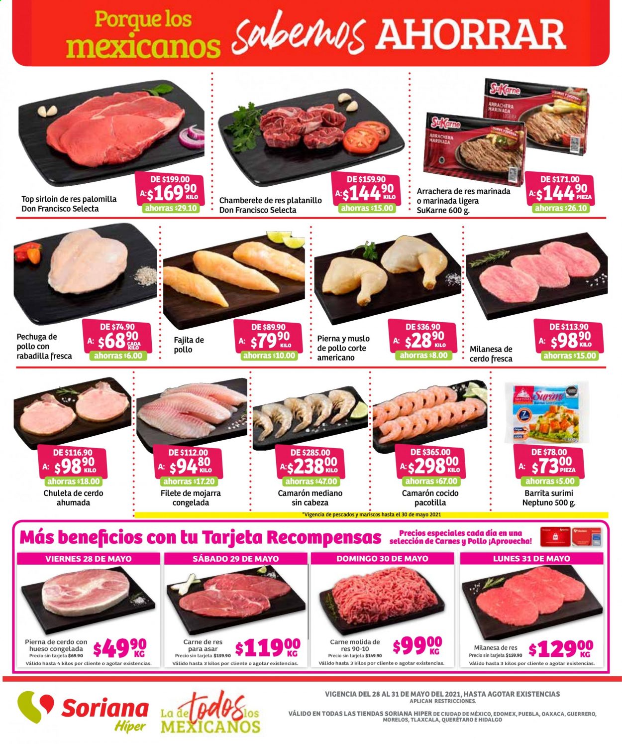 Catálogo Soriana Híper - 28.5.2021 - 31.5.2021. Página 1