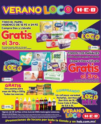 Folleto actual H-E-B - 28.5.2021 - 3.6.2021.