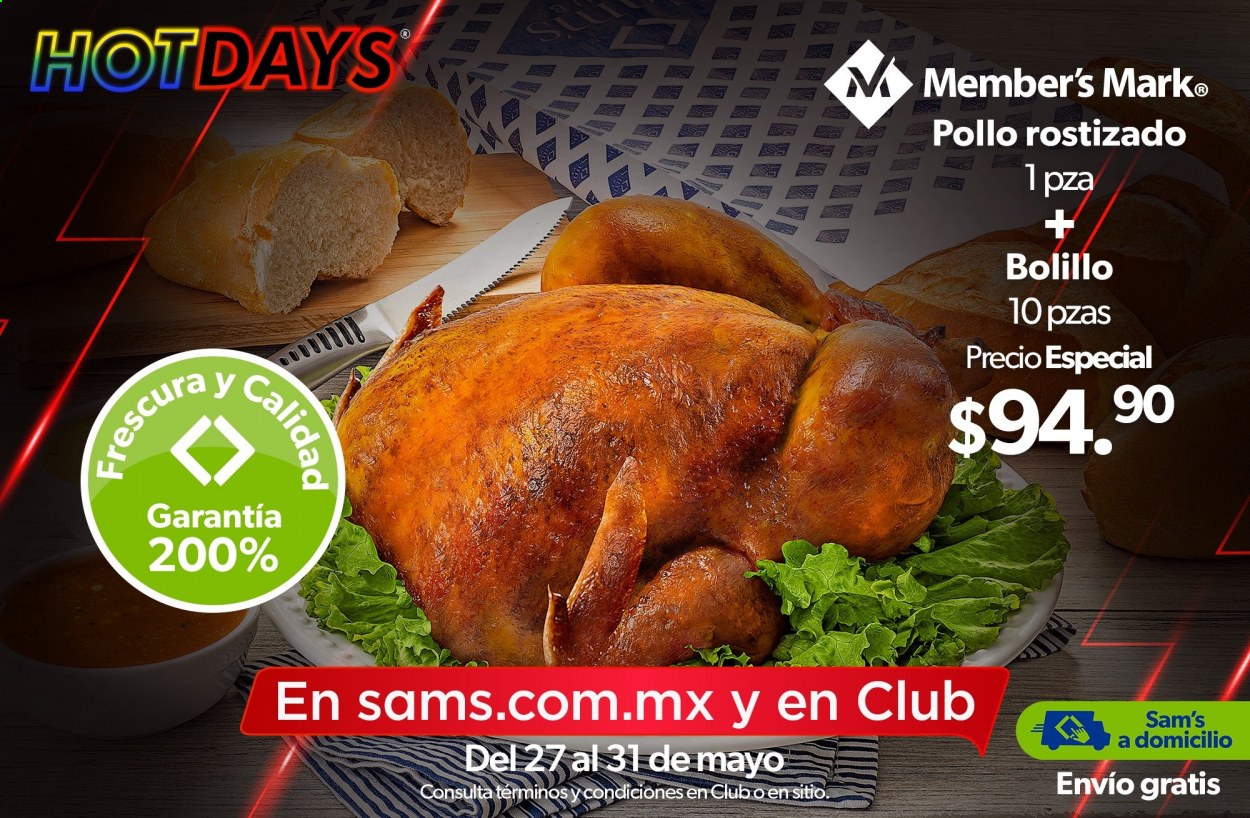Catálogo Sam's Club - 27.5.2021 - 31.5.2021. Página 1