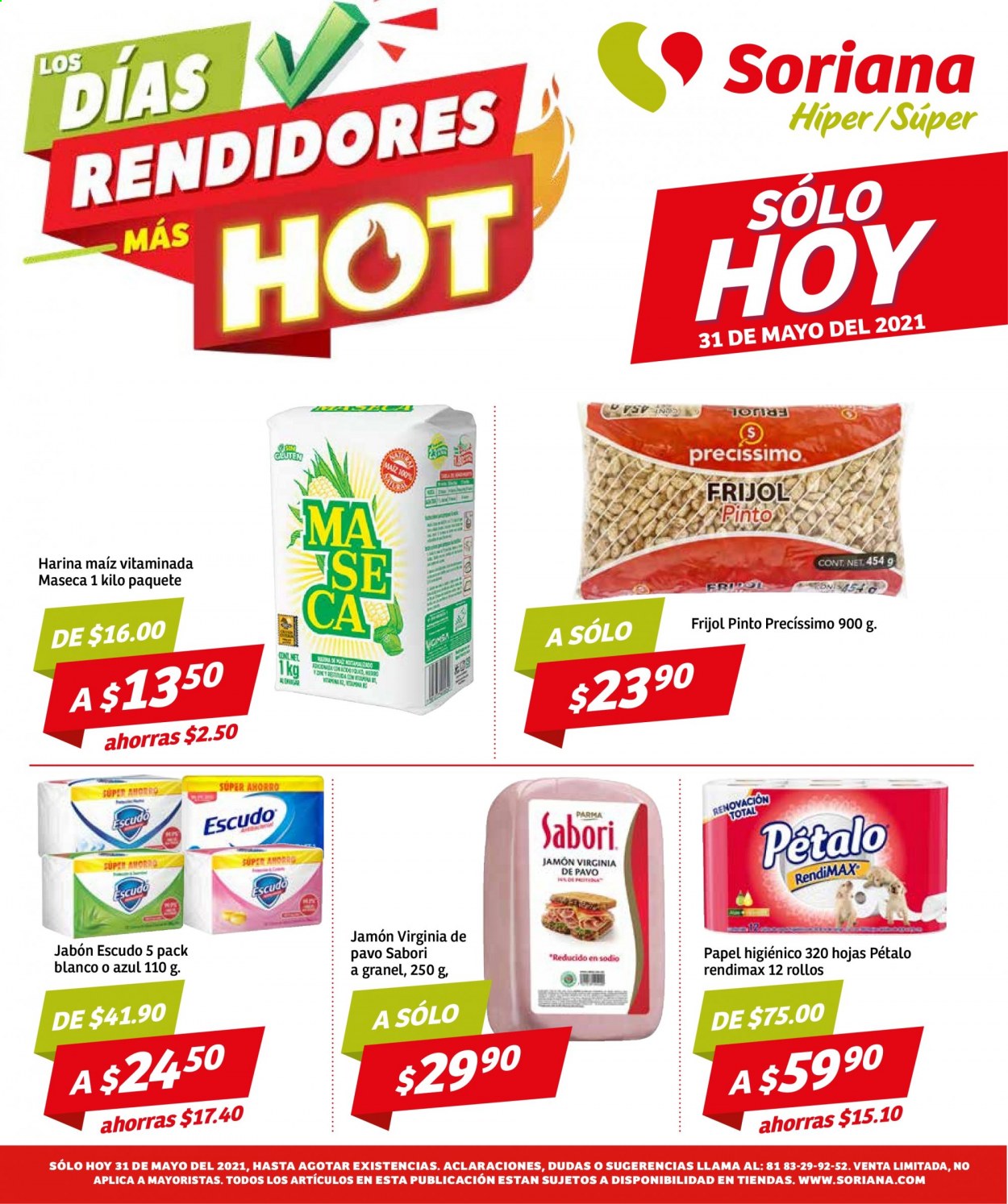 Catálogo Soriana - 31.5.2021 - 31.5.2021. Página 1