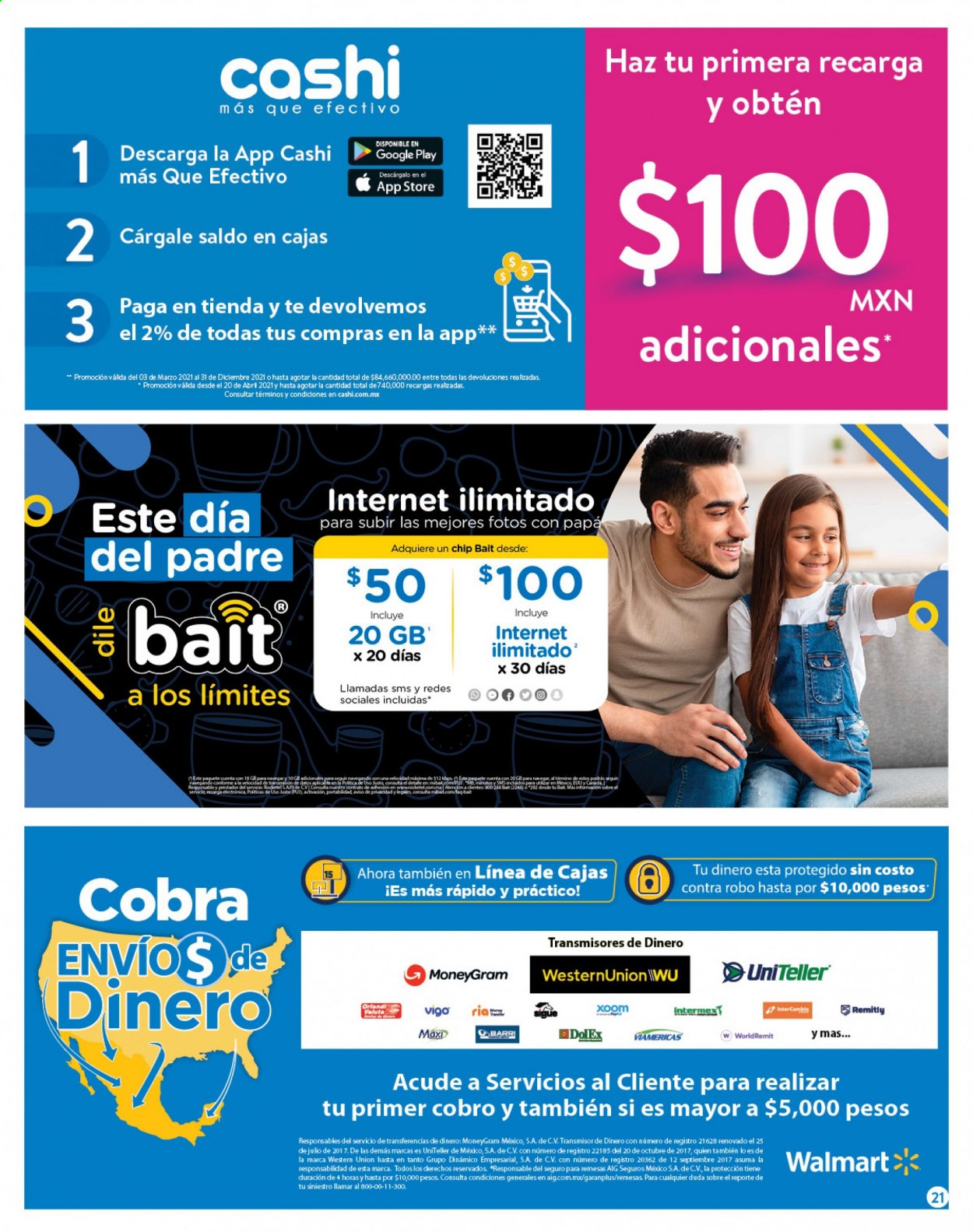 Catálogo Walmart - 1.6.2021 - 10.6.2021. Página 21