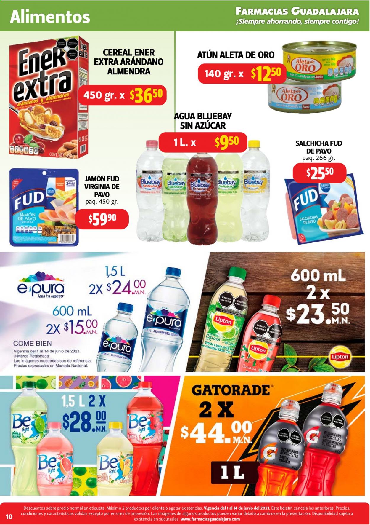 Catálogo Farmacias Guadalajara - 1.6.2021 - 14.6.2021. Página 10