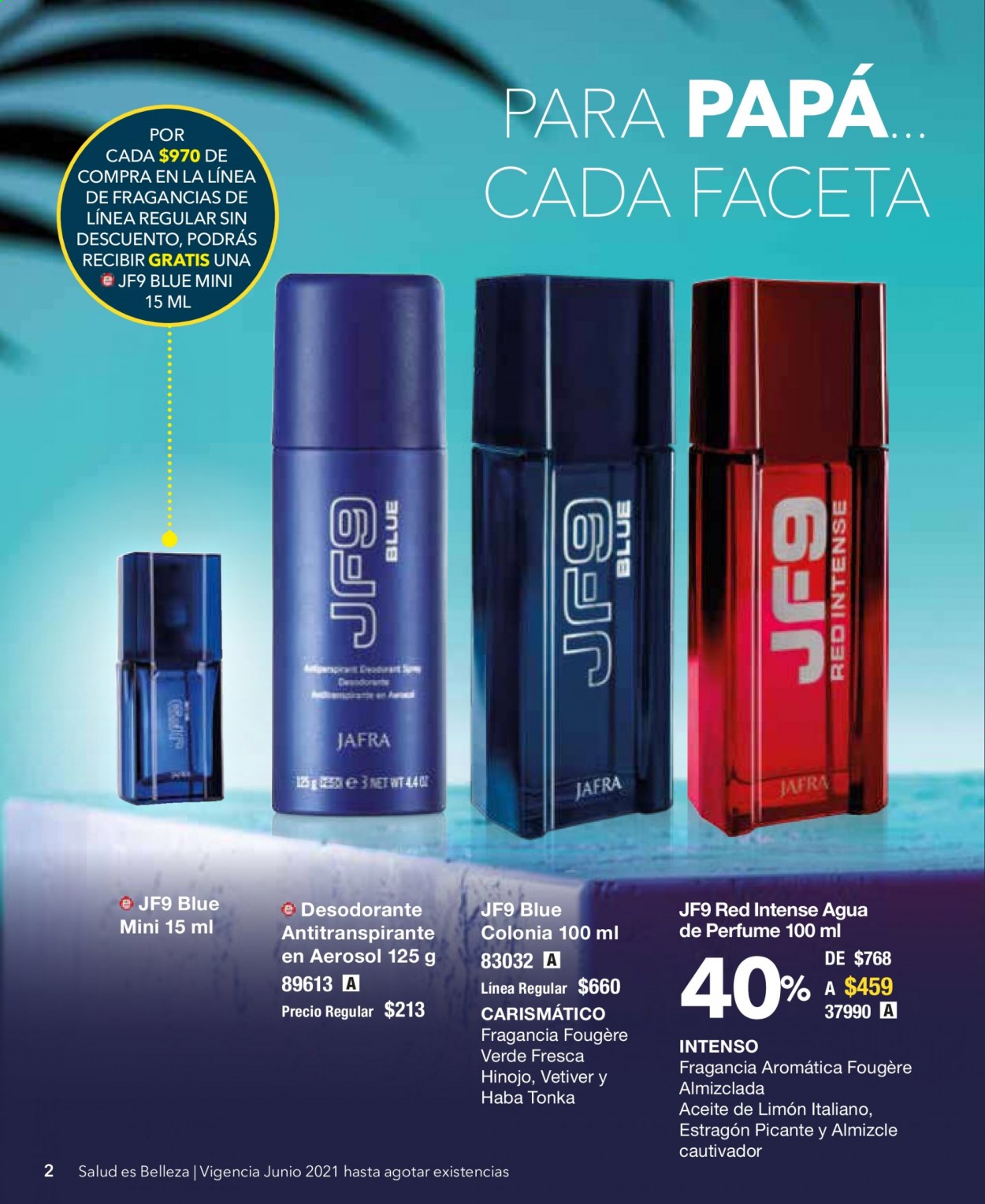 thumbnail - Folleto actual Jafra - 1.6.2021 - 30.6.2021 - Ventas - perfume, desodorante, antitranspirante. Página 2.