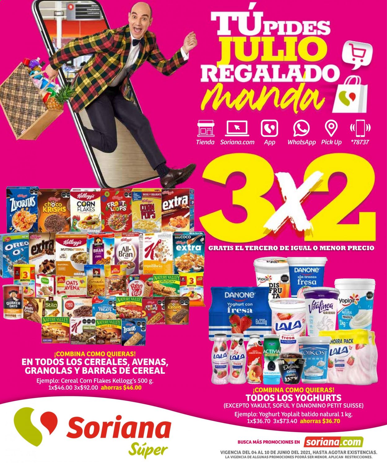 Catálogo Soriana Súper - 4.6.2021 - 10.6.2021. Página 1