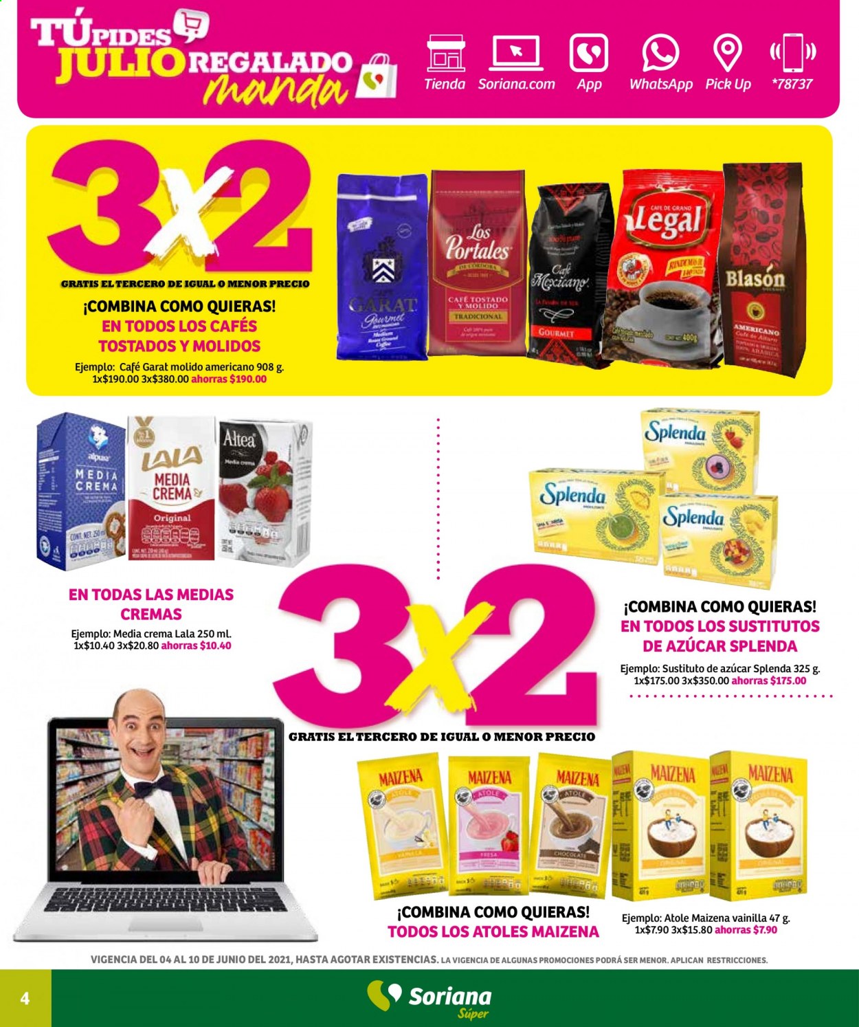 Catálogo Soriana Súper - 4.6.2021 - 10.6.2021. Página 4