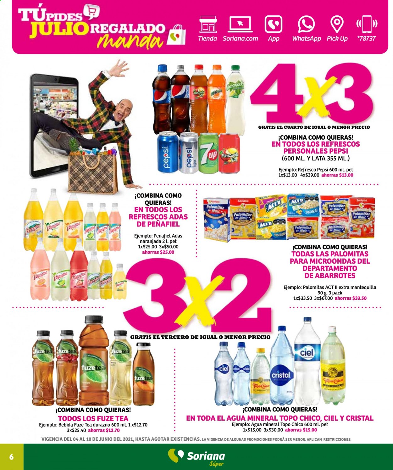 Catálogo Soriana Súper - 4.6.2021 - 10.6.2021. Página 6