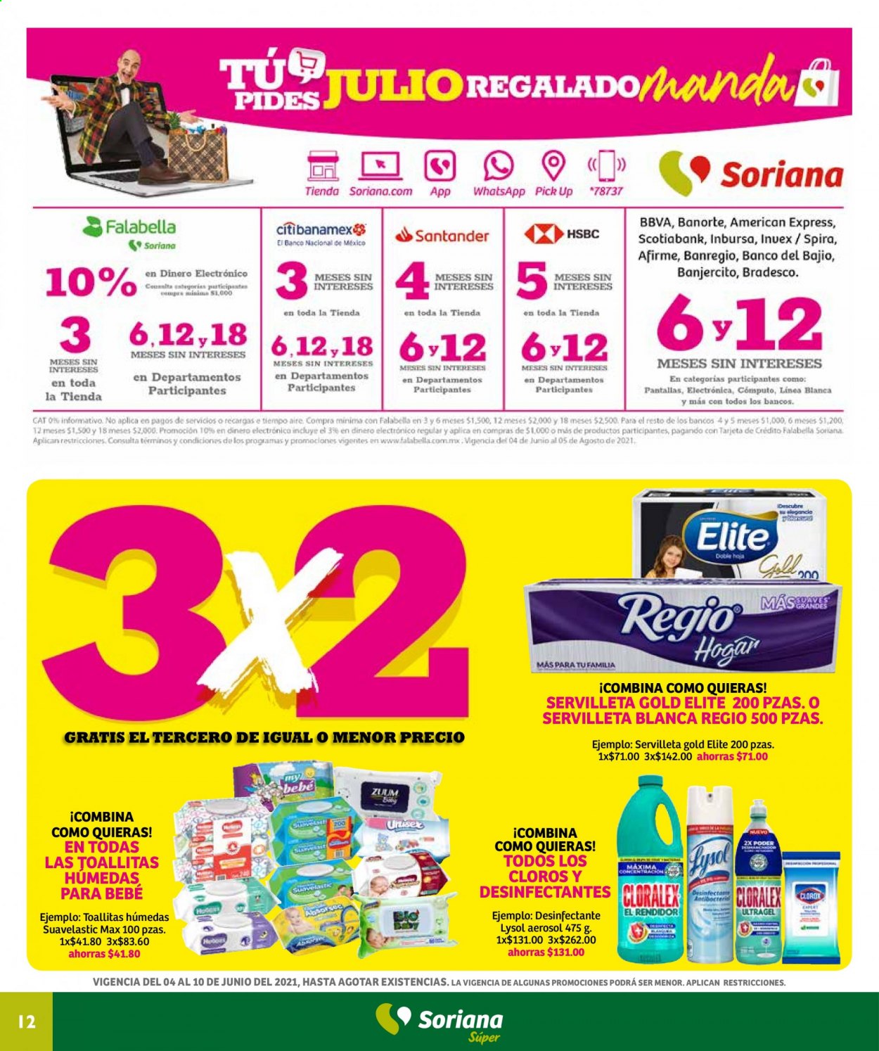 Catálogo Soriana Súper - 4.6.2021 - 10.6.2021. Página 12