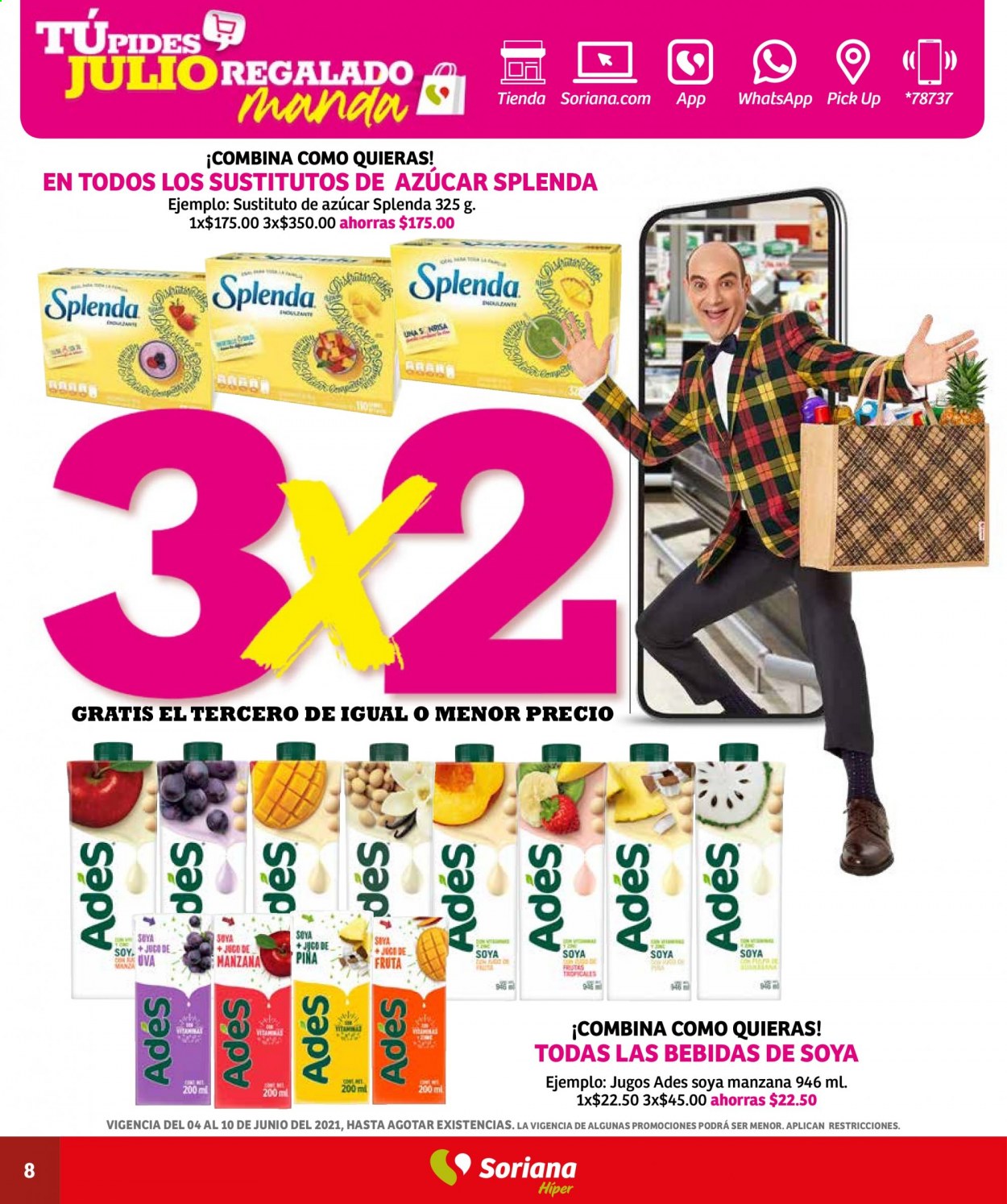 Catálogo Soriana Híper - 4.6.2021 - 10.6.2021. Página 8
