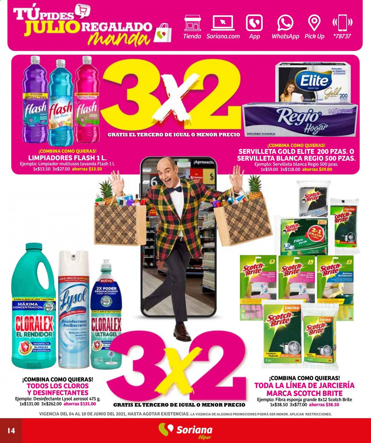 Catálogo Soriana Híper - 4.6.2021 - 10.6.2021. Página 14