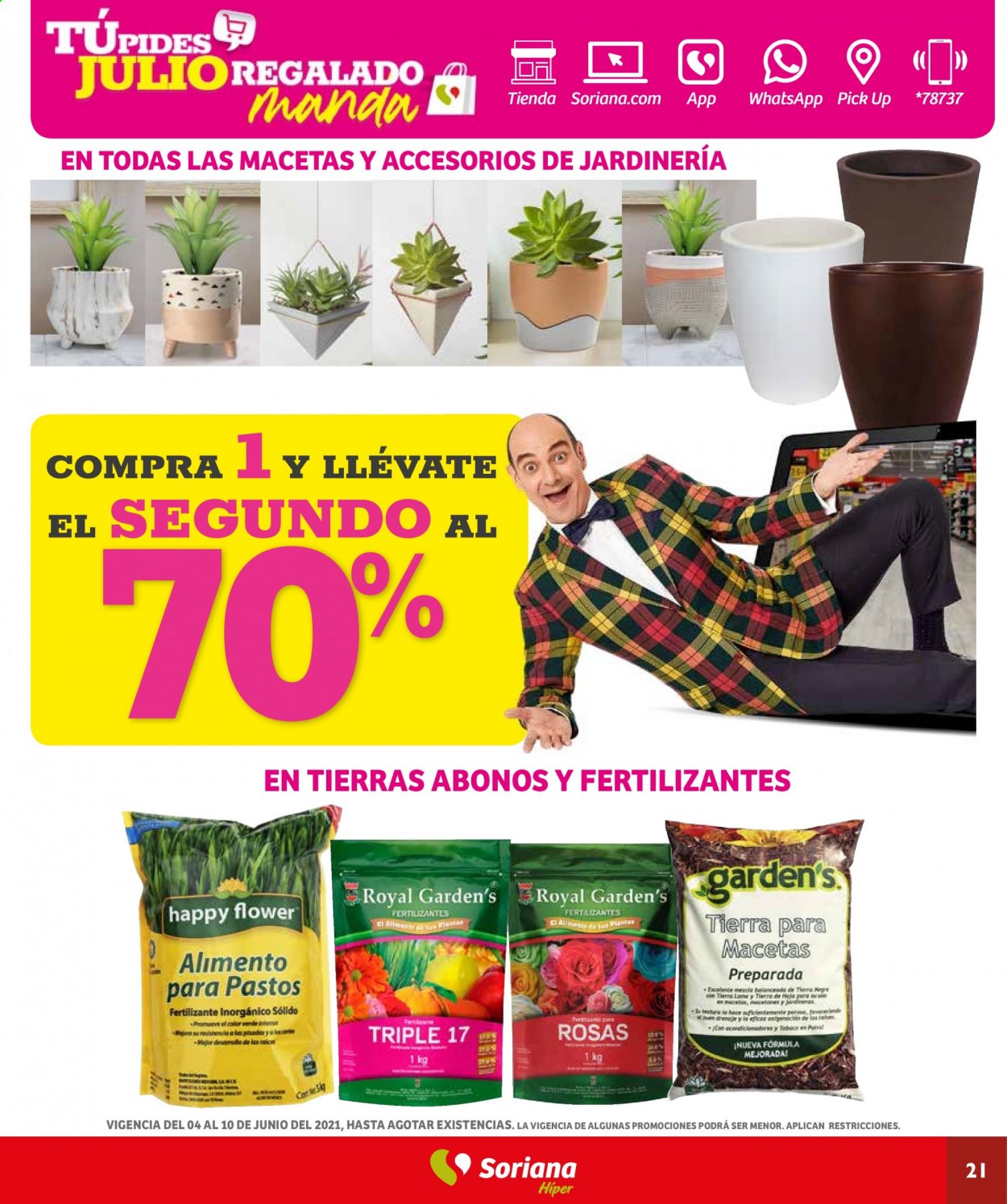 Catálogo Soriana Híper - 4.6.2021 - 10.6.2021. Página 21