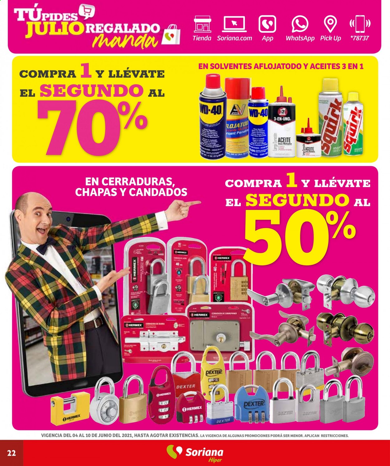 Catálogo Soriana Híper - 4.6.2021 - 10.6.2021. Página 22