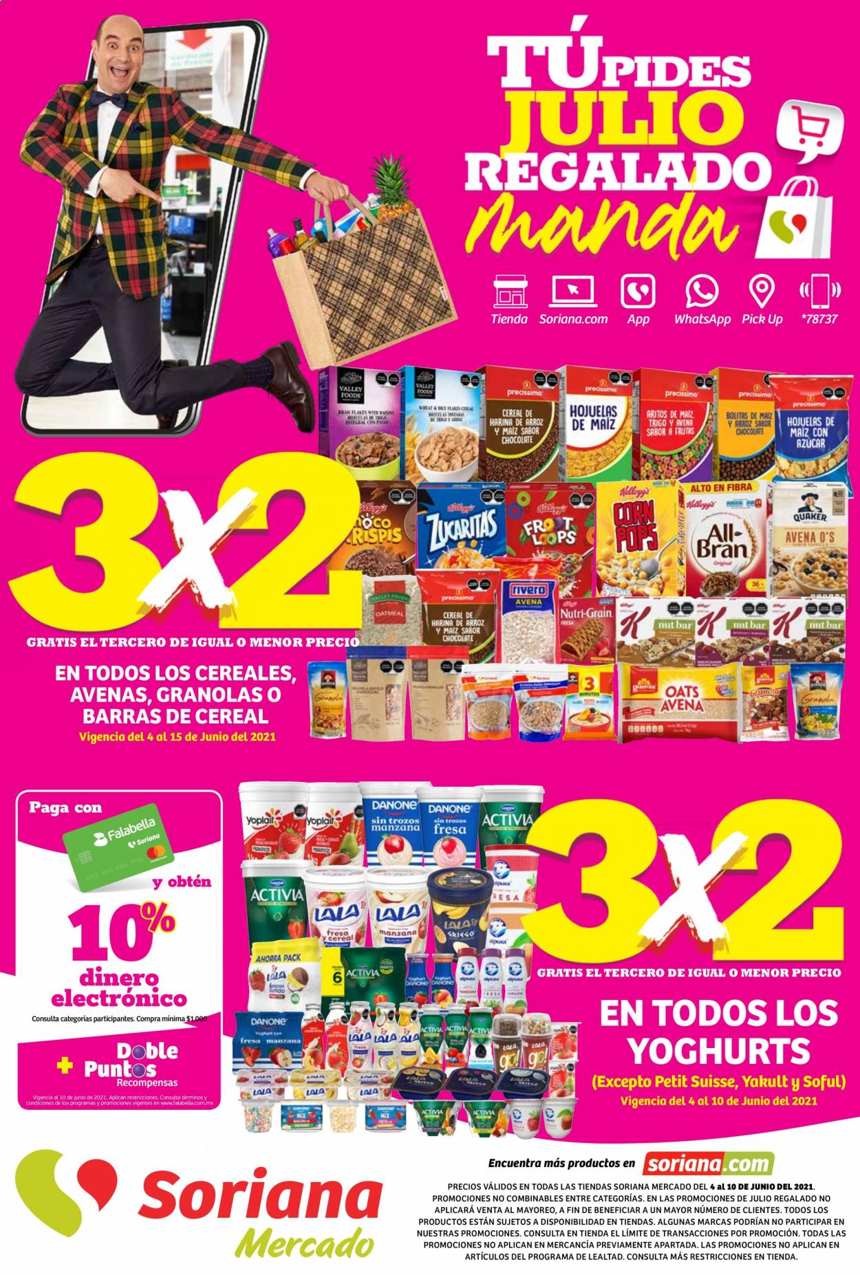 Catálogo Soriana Mercado - 4.6.2021 - 10.6.2021. Página 1