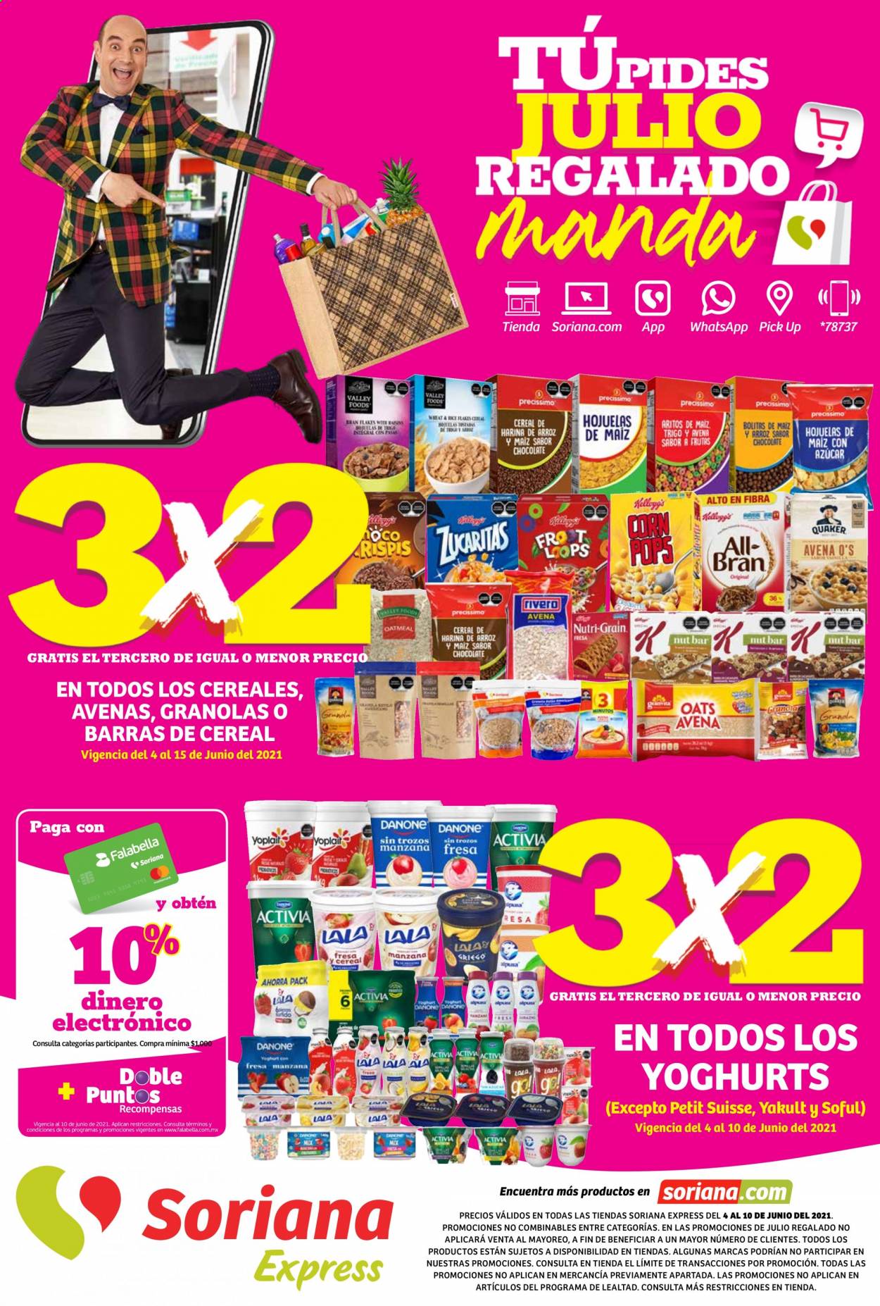 Catálogo Soriana Express - 4.6.2021 - 10.6.2021. Página 1