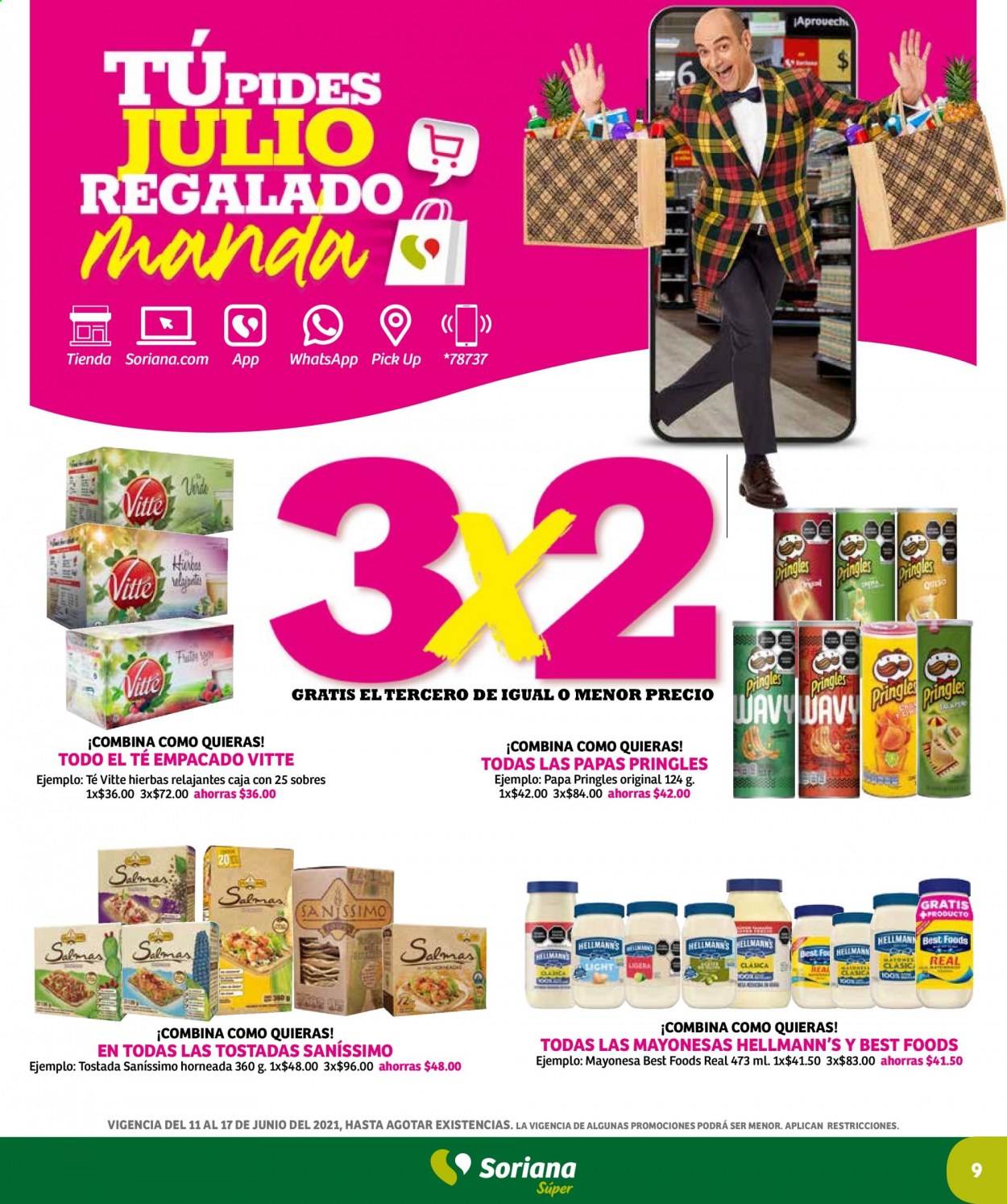 Catálogo Soriana Súper - 11.6.2021 - 17.6.2021. Página 9