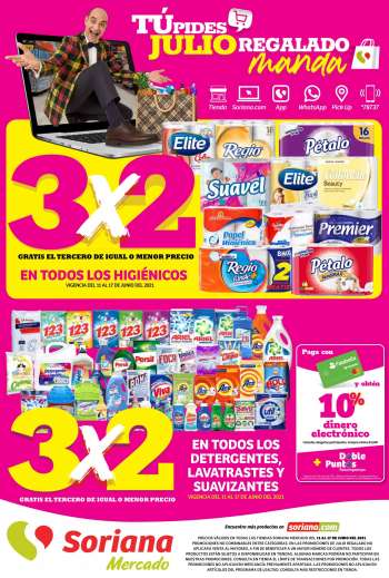 Folleto actual Soriana Mercado - 11.6.2021 - 17.6.2021.