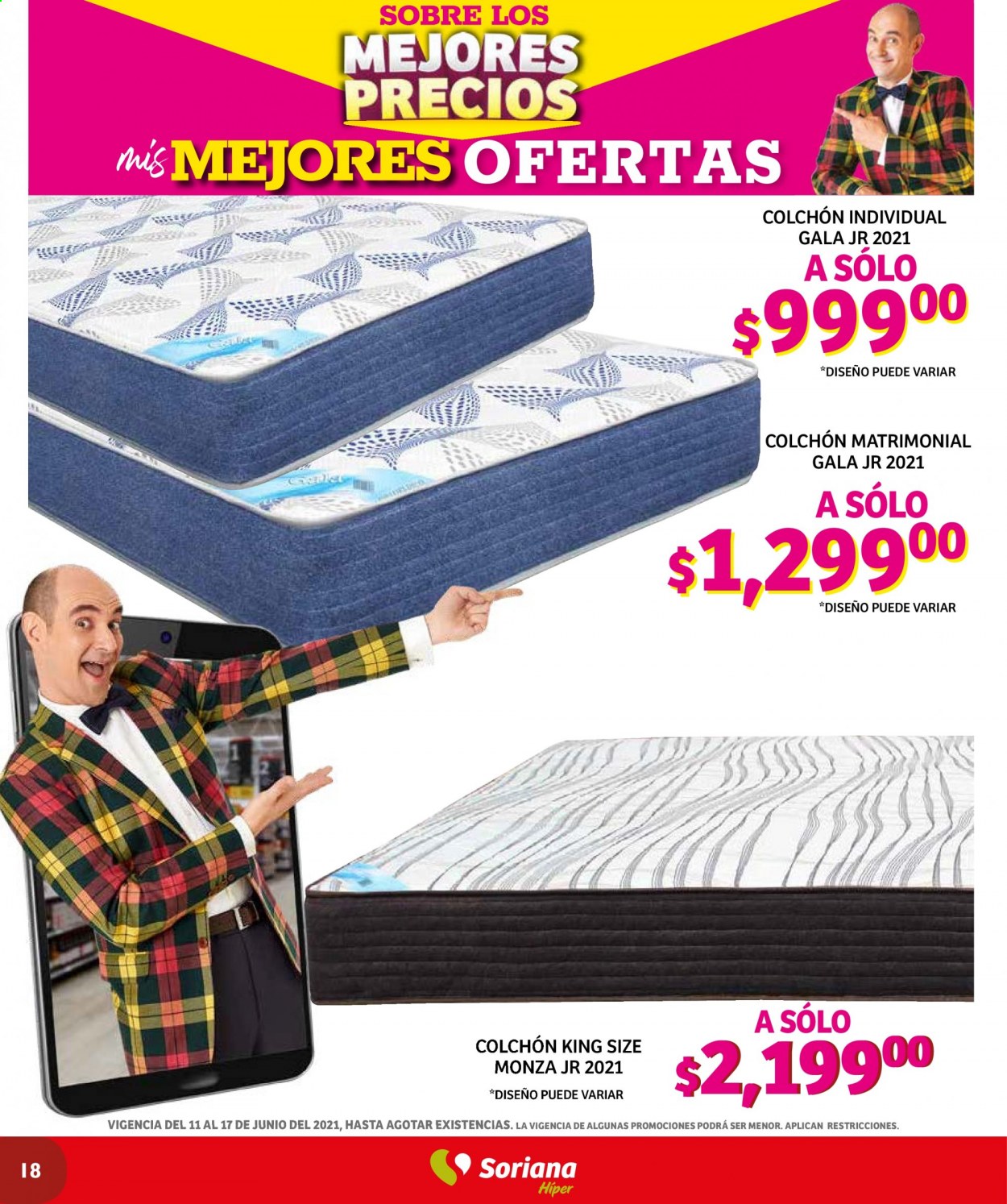 Catálogo Soriana Híper - 11.6.2021 - 17.6.2021. Página 18