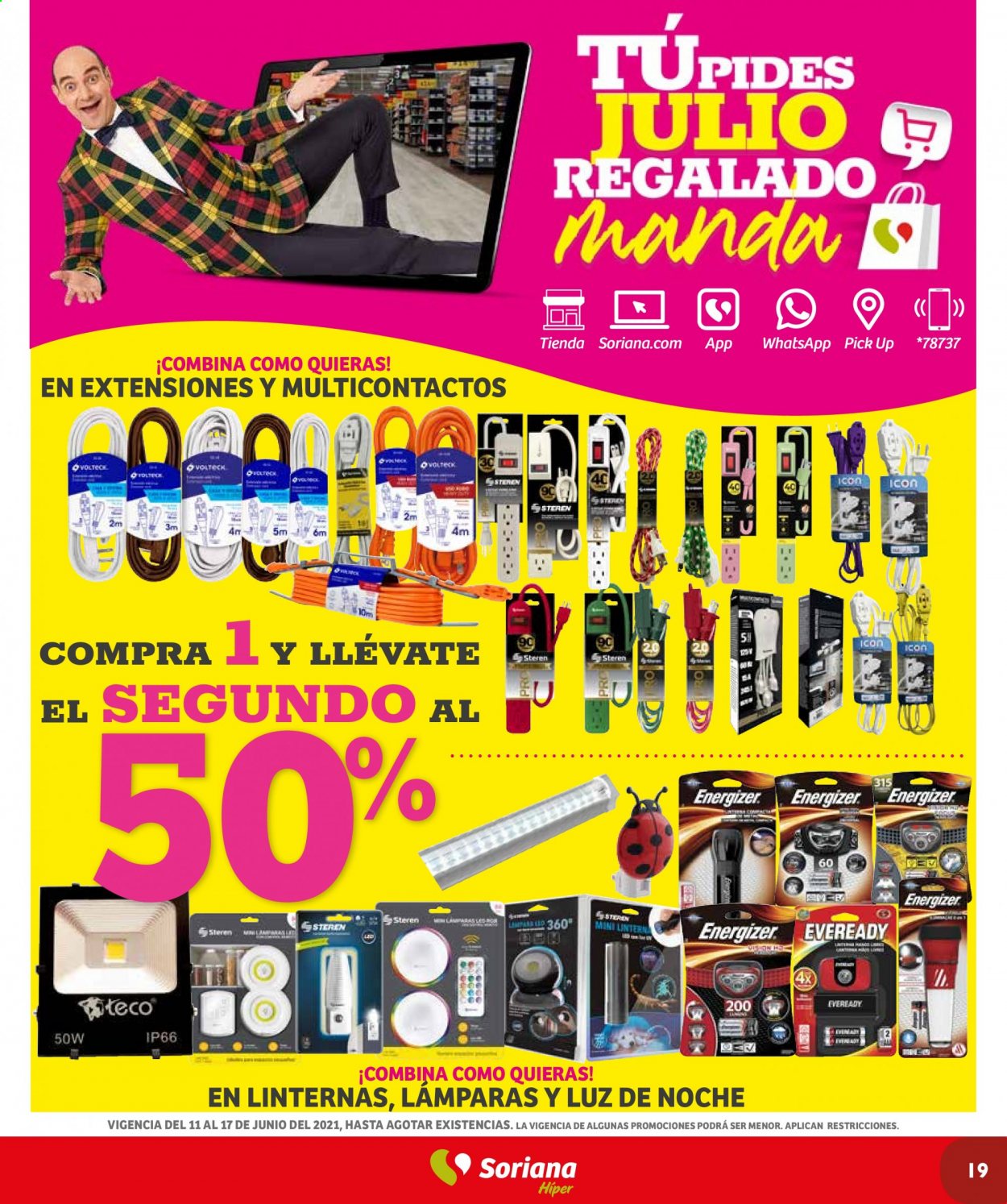 Catálogo Soriana Híper - 11.6.2021 - 17.6.2021. Página 19