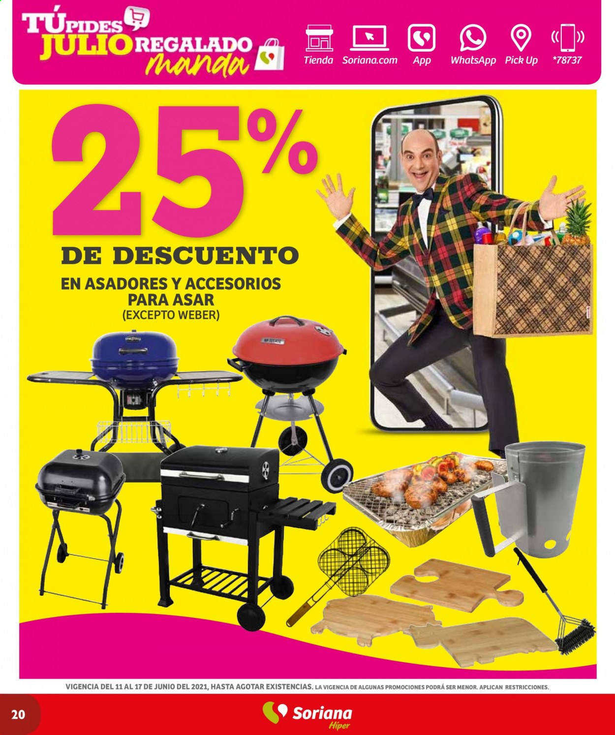 Catálogo Soriana Híper - 11.6.2021 - 17.6.2021. Página 20