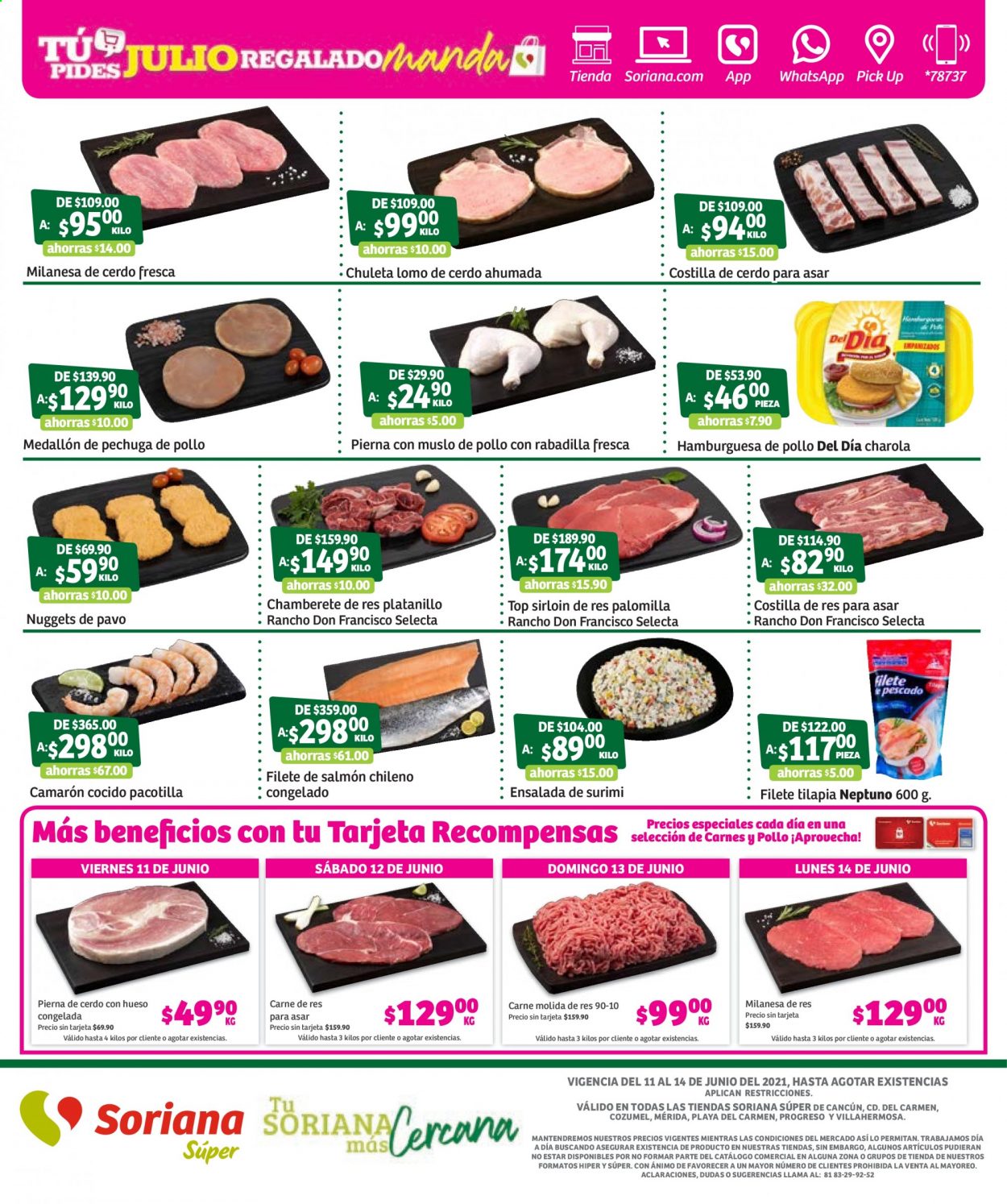 Catálogo Soriana Súper - 11.6.2021 - 14.6.2021. Página 1