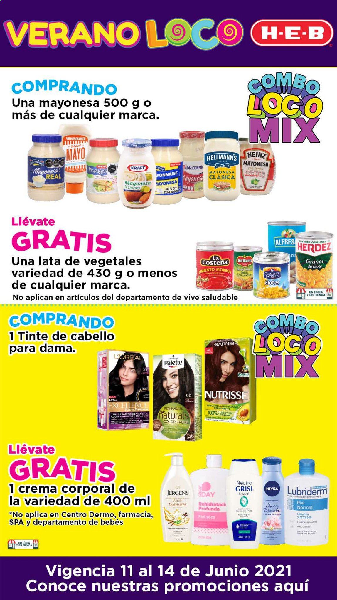 Catálogo H-E-B - 11.6.2021 - 14.6.2021. Página 1
