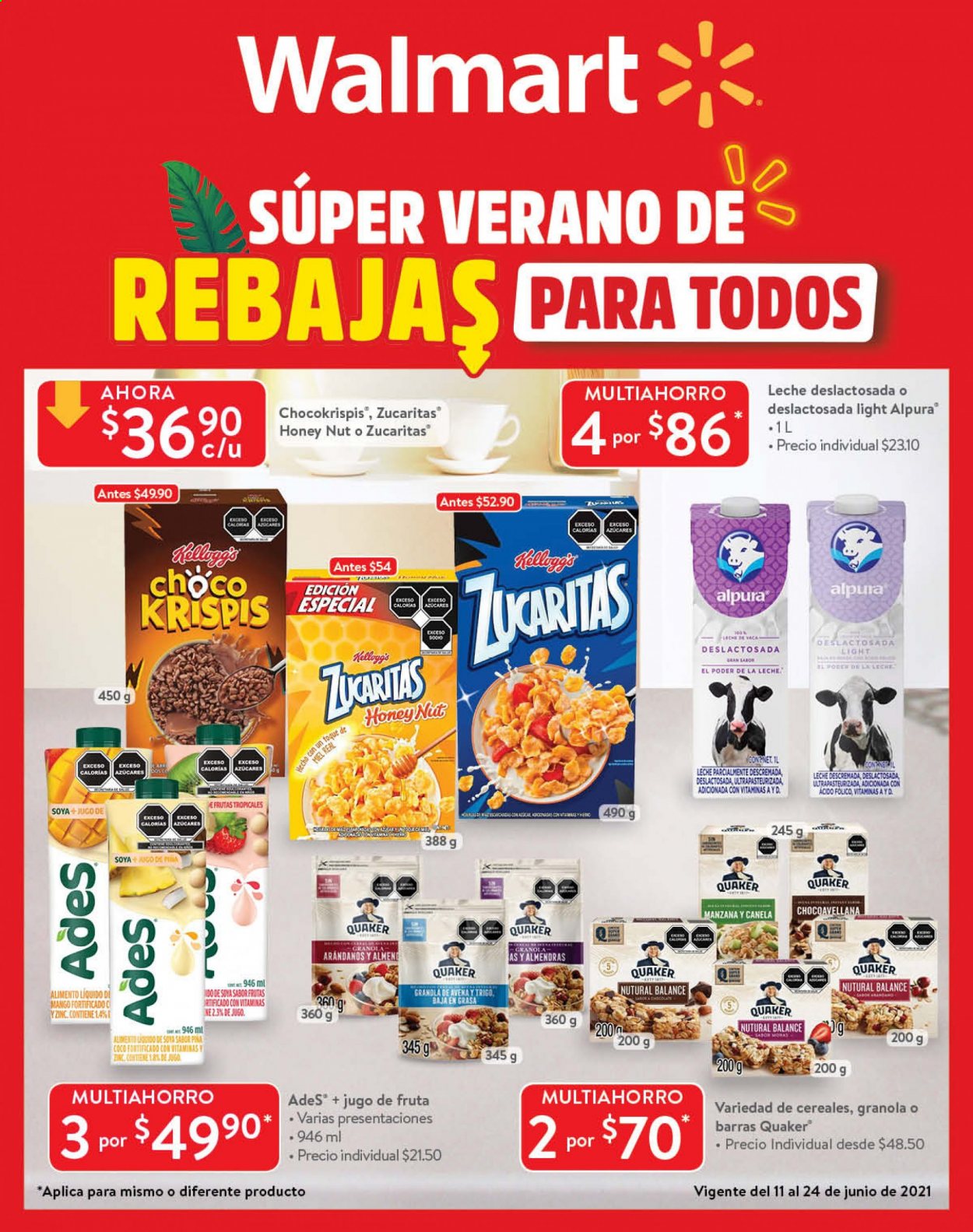 Catálogo Walmart - 11.6.2021 - 24.6.2021. Página 1