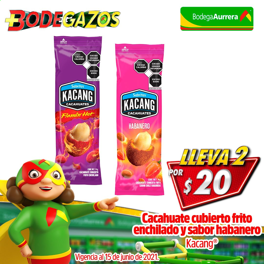 Catálogo Bodega Aurrerá - 12.6.2021 - 15.6.2021. Página 2