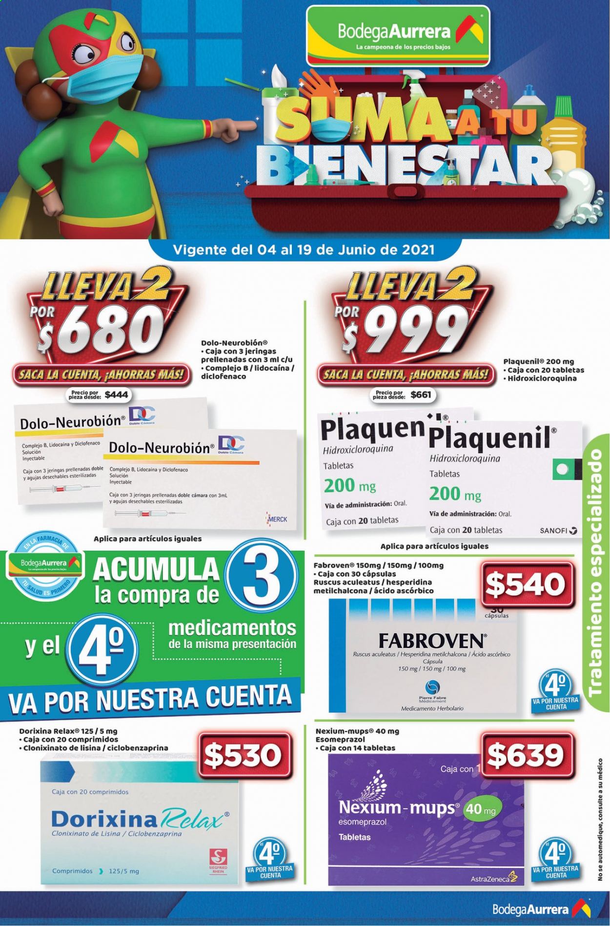 Catálogo Bodega Aurrerá - 4.6.2021 - 19.6.2021. Página 1
