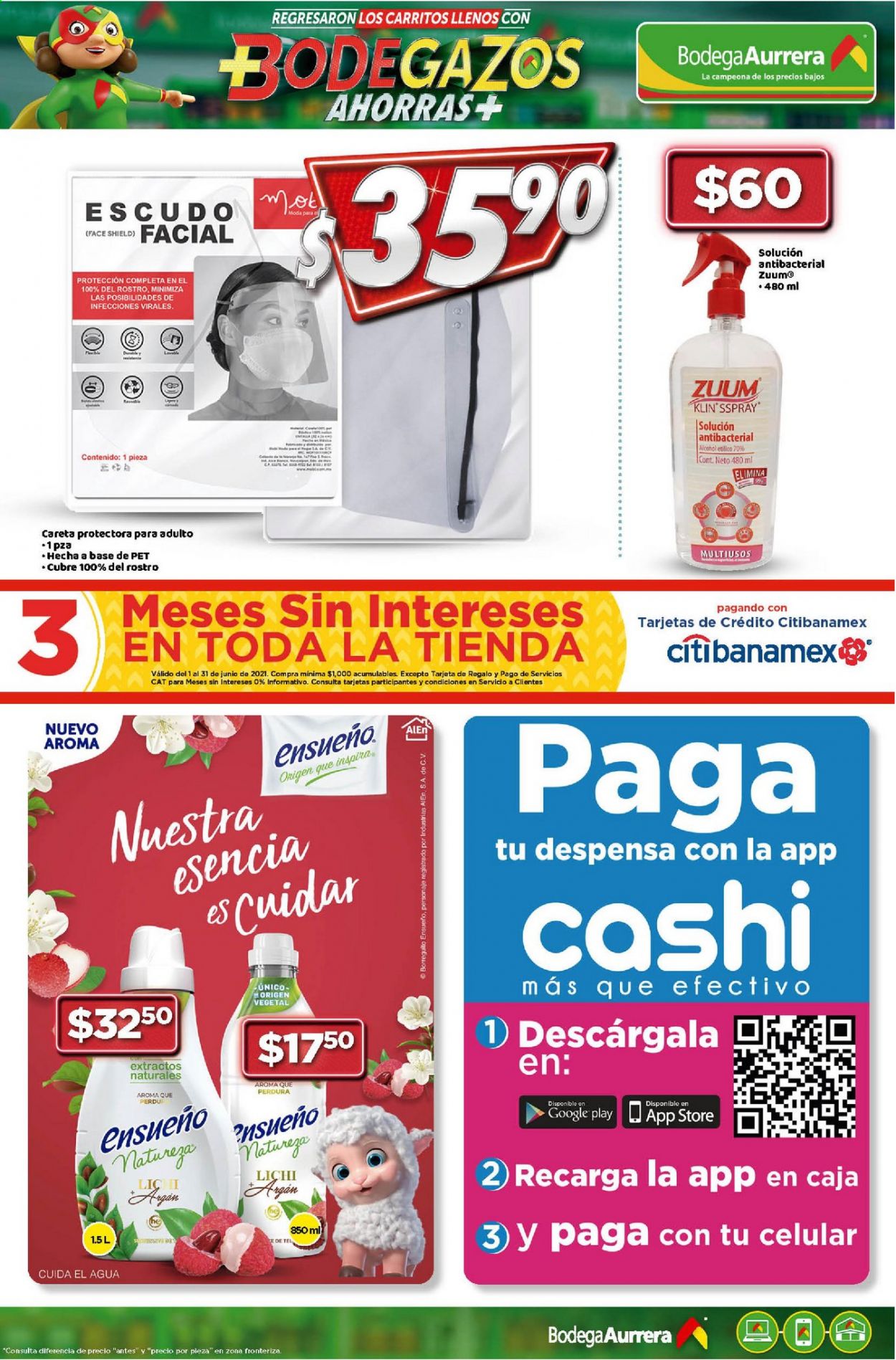 Catálogo Bodega Aurrerá - 16.6.2021 - 30.6.2021. Página 9