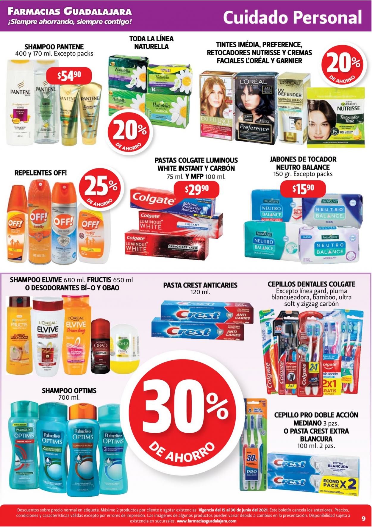 Catálogo Farmacias Guadalajara - 15.6.2021 - 30.6.2021. Página 9