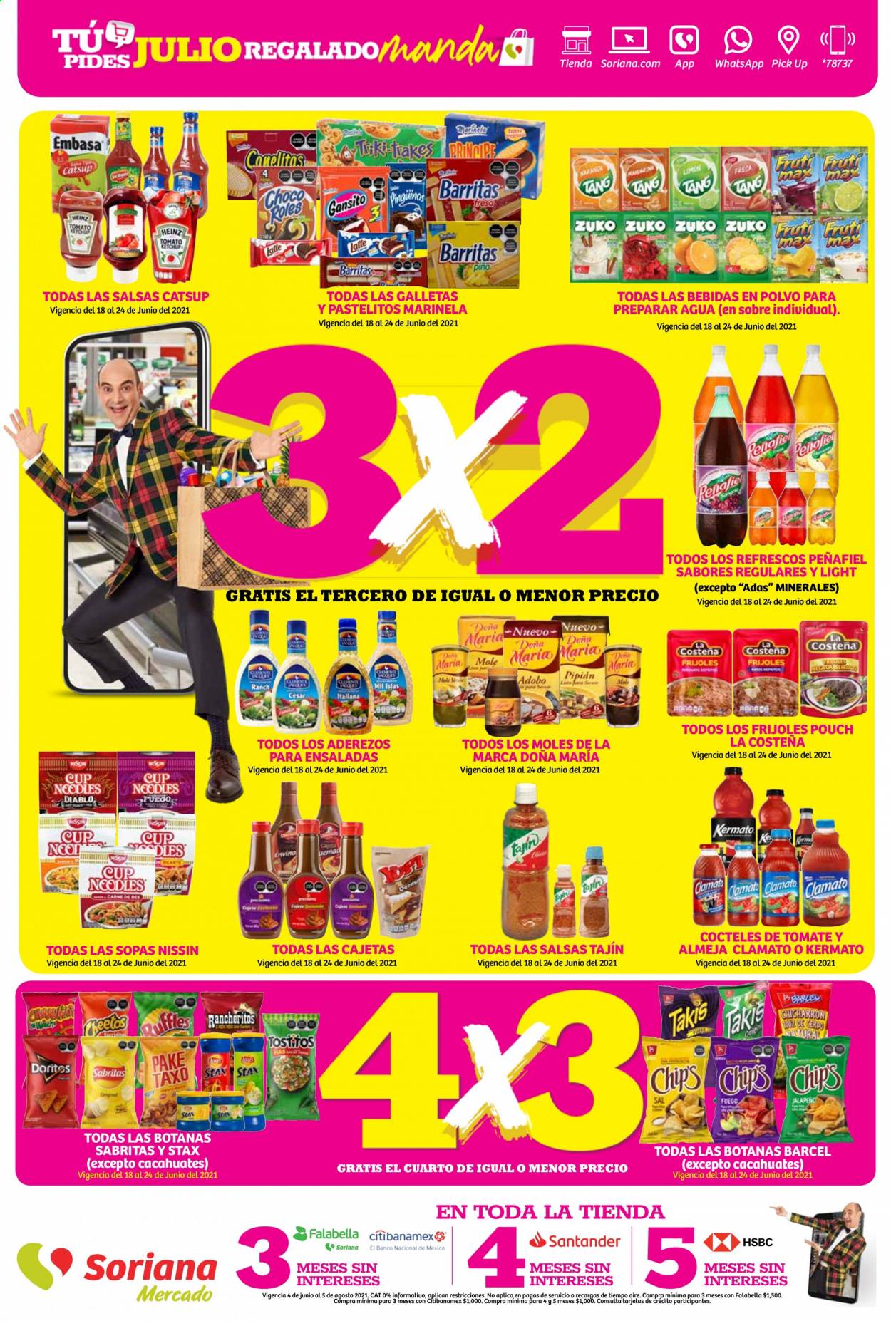 Catálogo Soriana Mercado - 18.6.2021 - 24.6.2021. Página 2