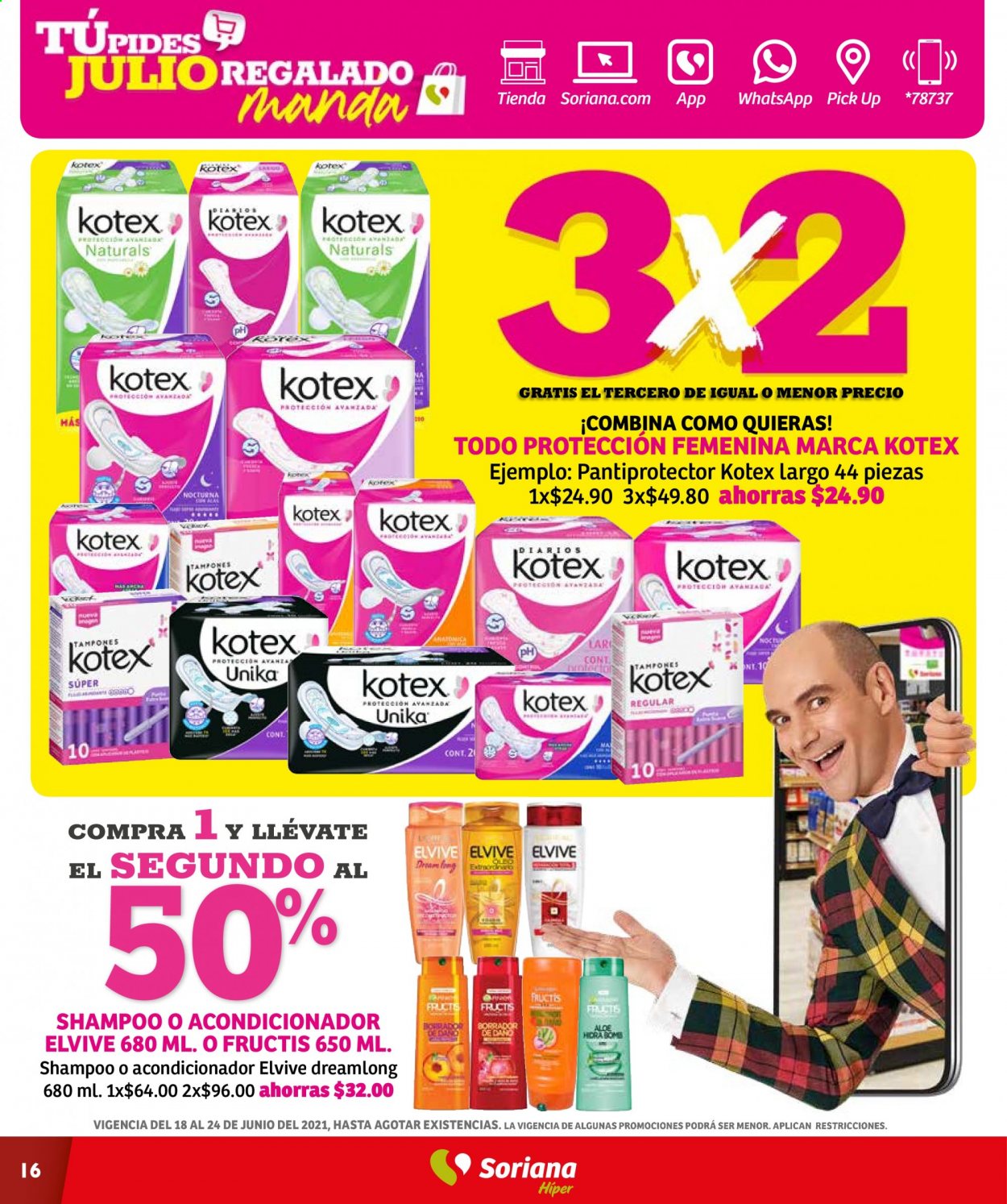 Catálogo Soriana Híper - 18.6.2021 - 24.6.2021. Página 16