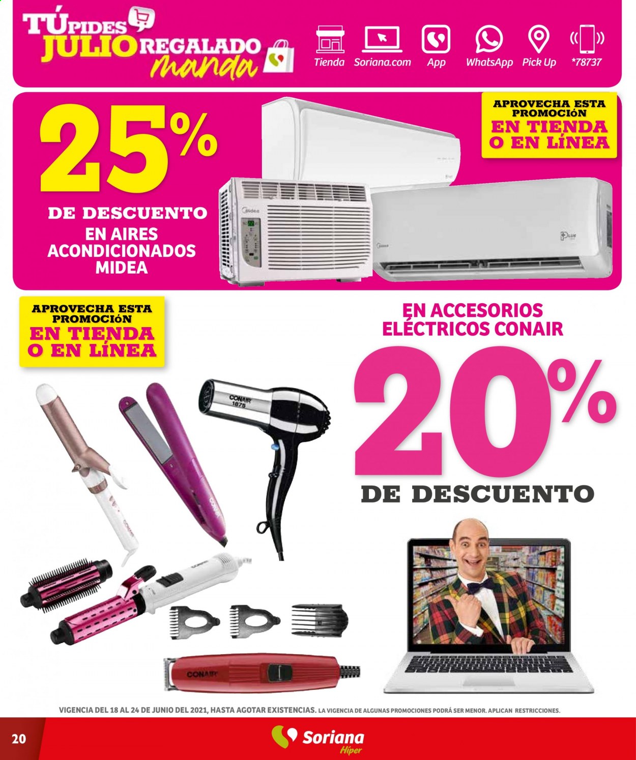 Catálogo Soriana Híper - 18.6.2021 - 24.6.2021. Página 20