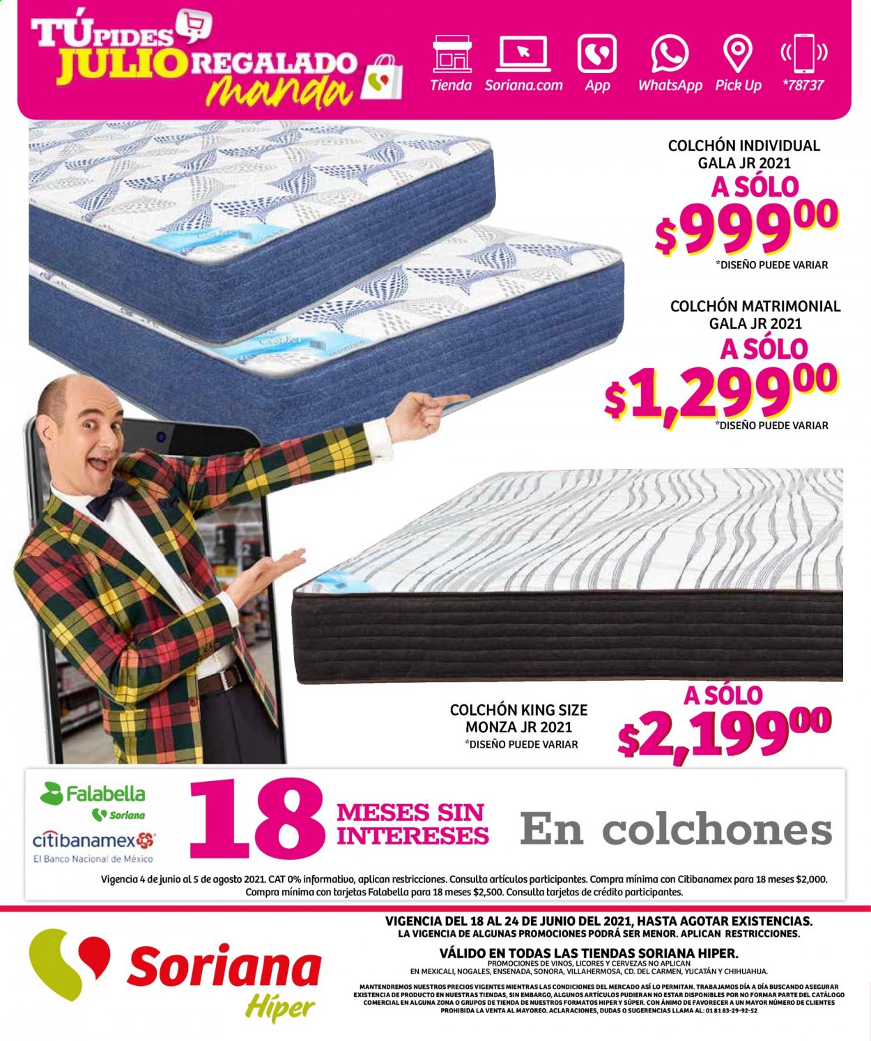 Catálogo Soriana Híper - 18.6.2021 - 24.6.2021. Página 22