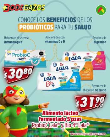 Folleto actual Bodega Aurrera - 17.6.2021 - 2.7.2021.