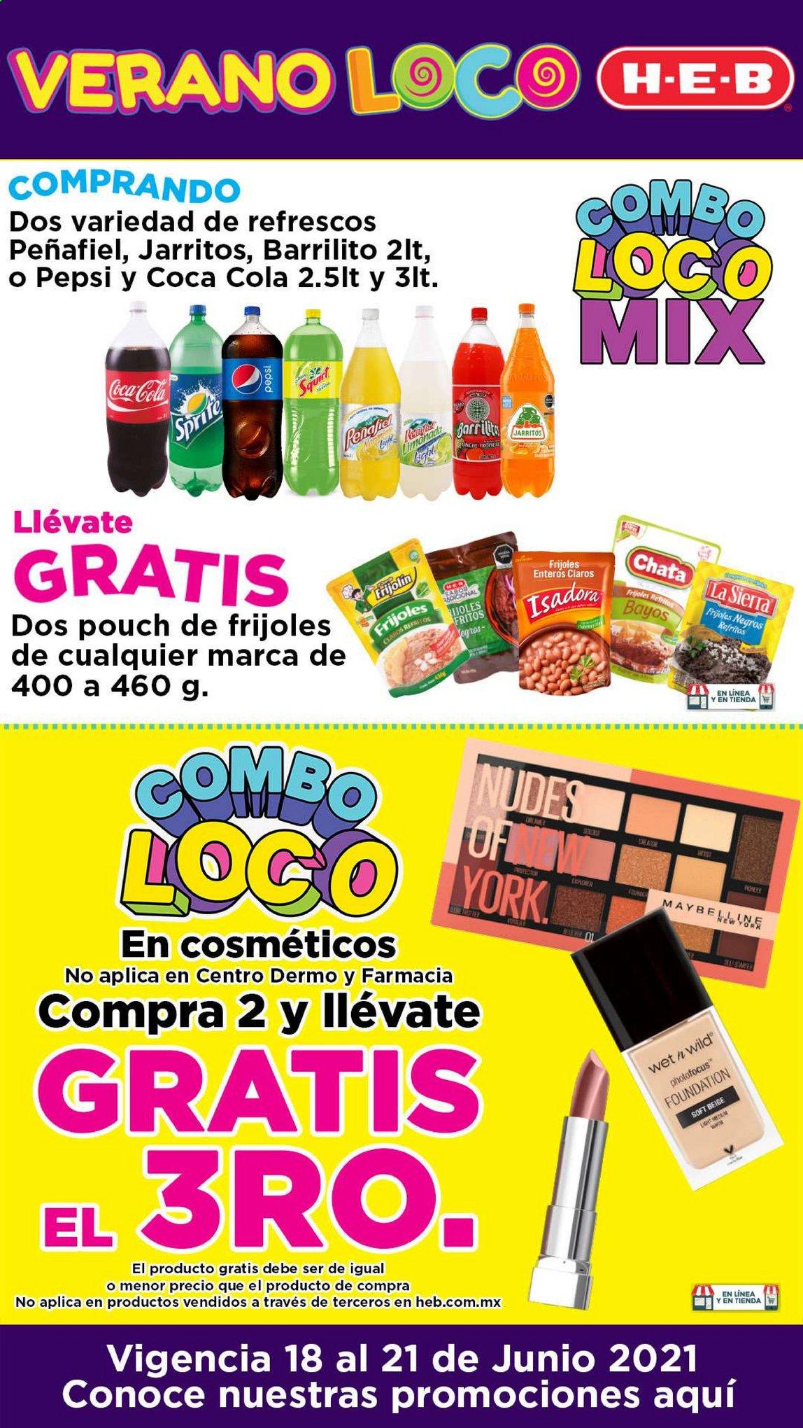 Catálogo H-E-B - 18.6.2021 - 21.6.2021. Página 1