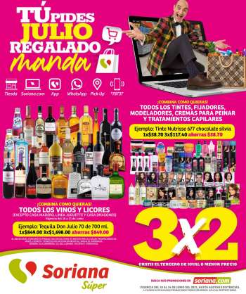 Folleto actual Soriana Súper - 18.6.2021 - 24.6.2021.