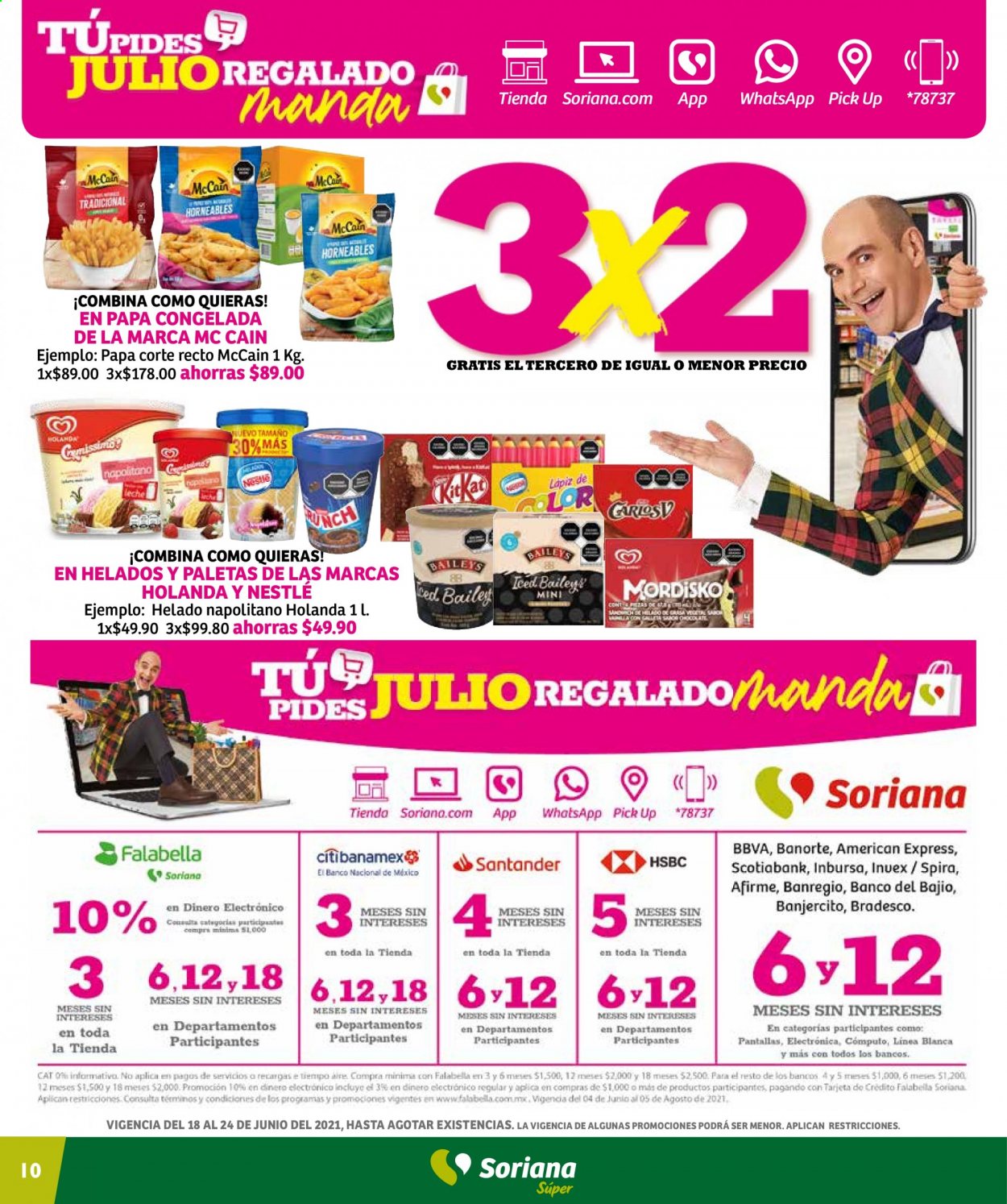 Catálogo Soriana Súper - 18.6.2021 - 24.6.2021. Página 10
