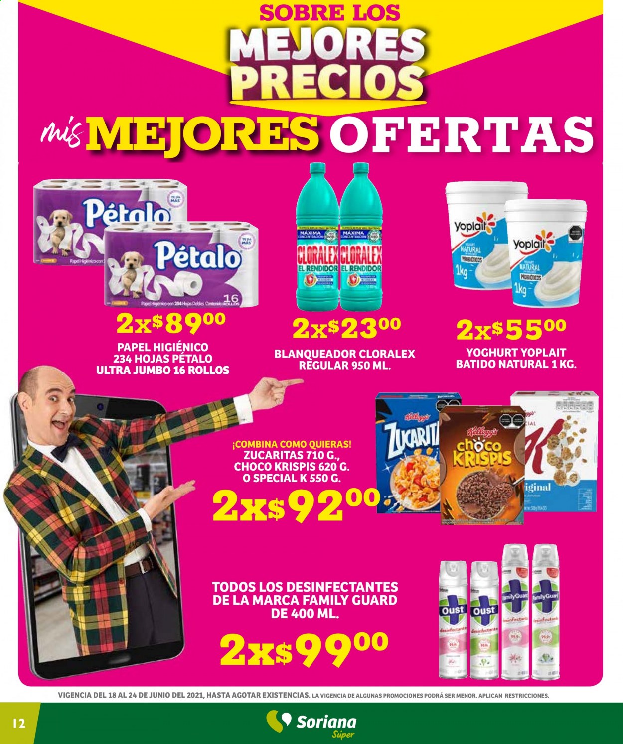 Catálogo Soriana Súper - 18.6.2021 - 24.6.2021. Página 12
