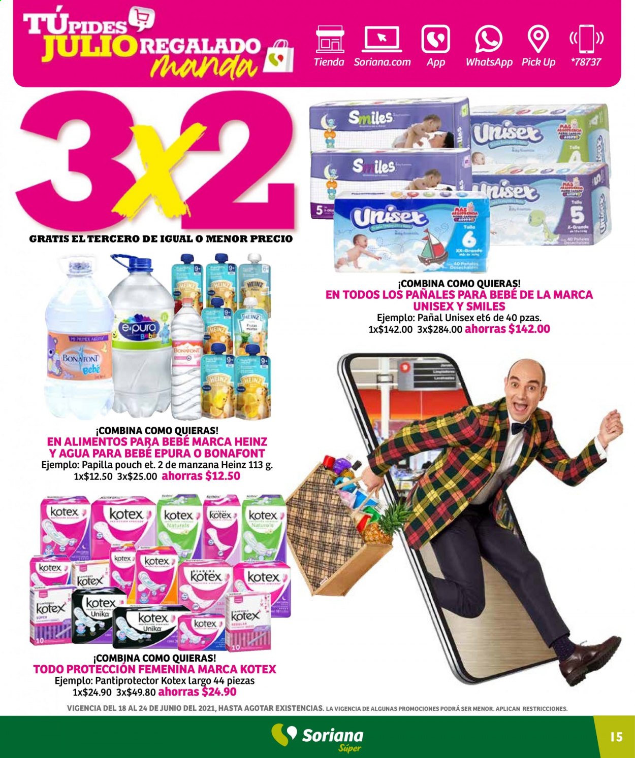 Catálogo Soriana Súper - 18.6.2021 - 24.6.2021. Página 15