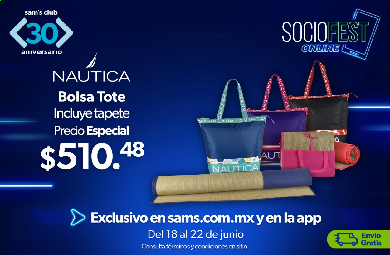 Catálogo Sam's Club - 18.6.2021 - 22.6.2021. Página 1