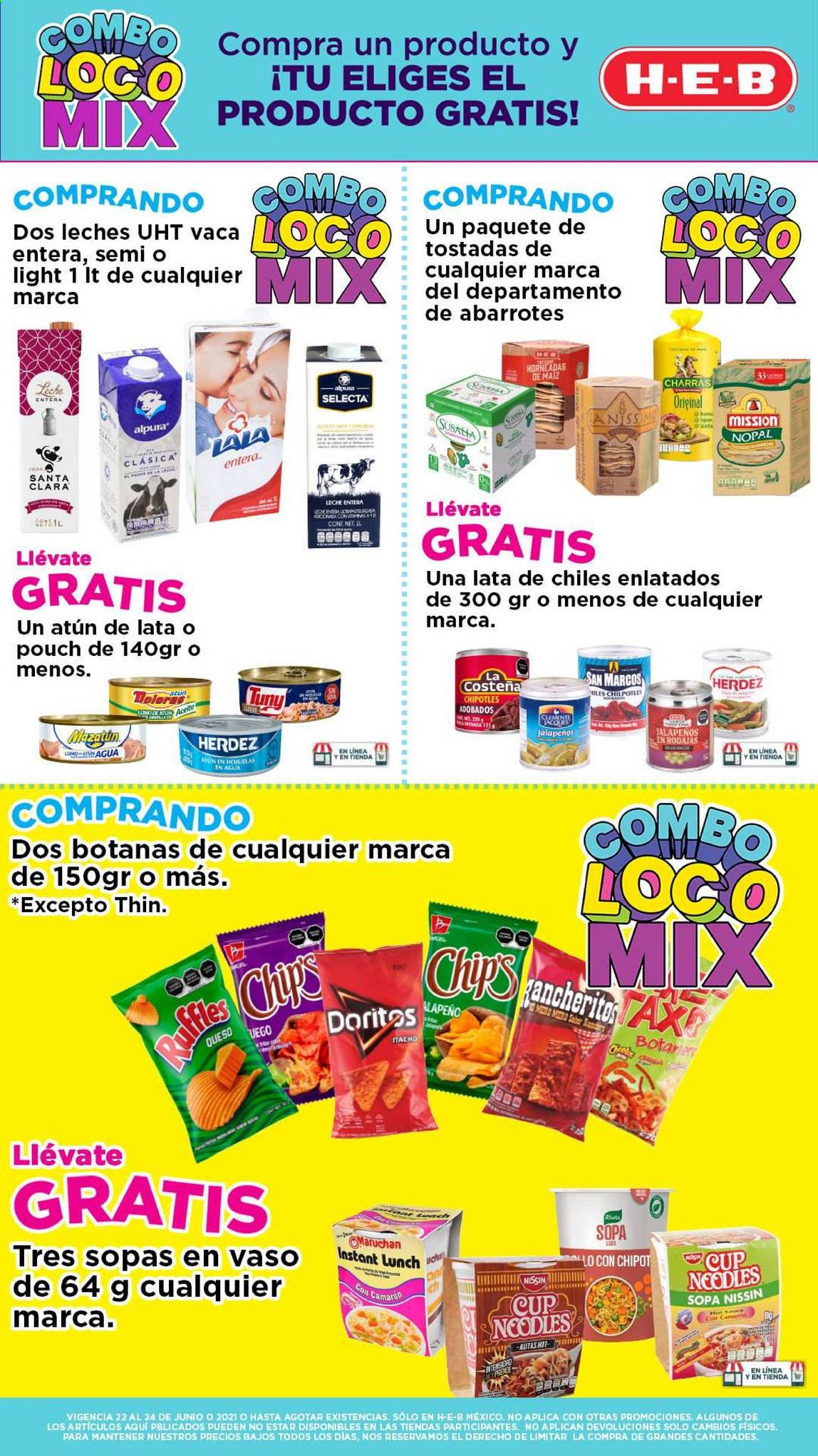 Catálogo H-E-B - 22.6.2021 - 24.6.2021. Página 2