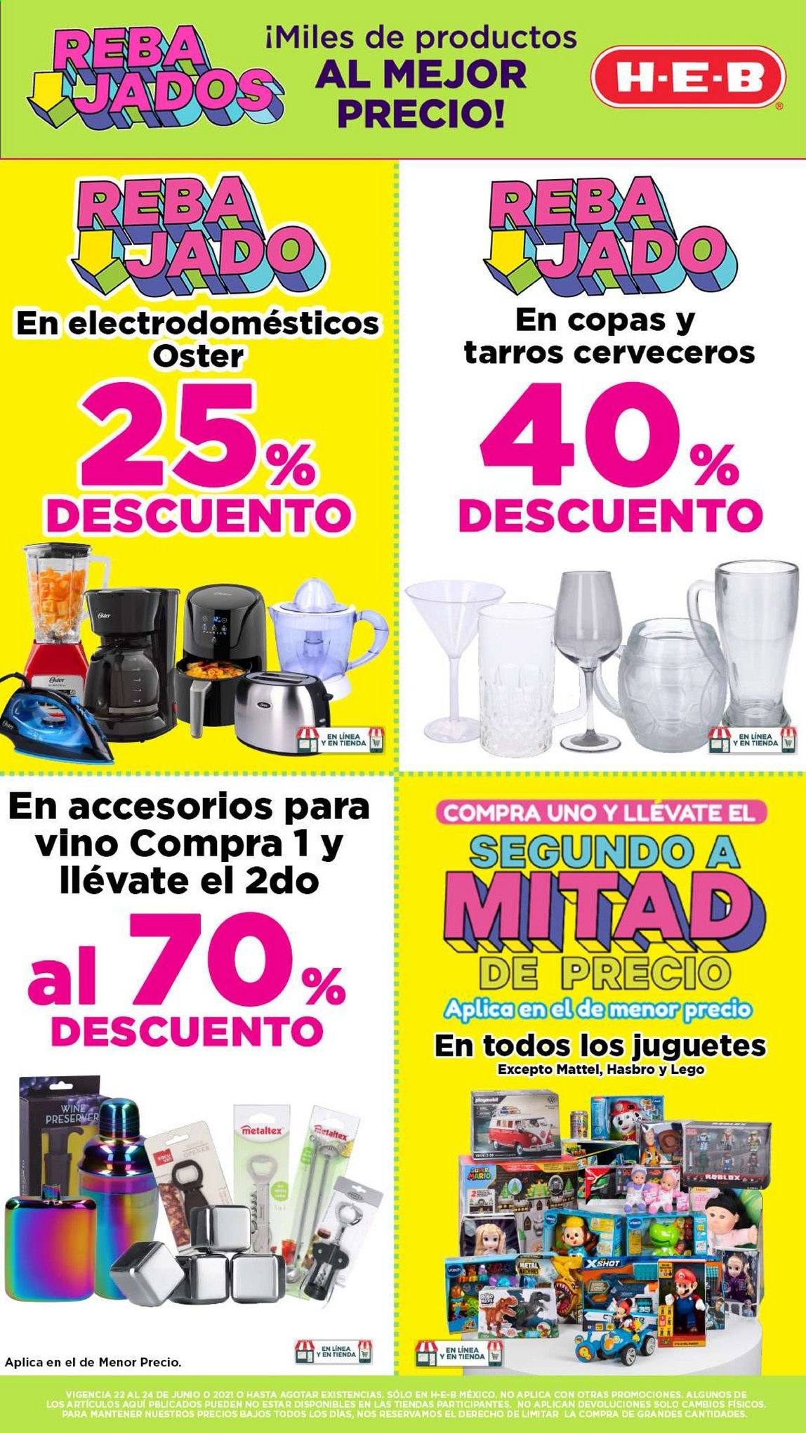 Catálogo H-E-B - 22.6.2021 - 24.6.2021. Página 7