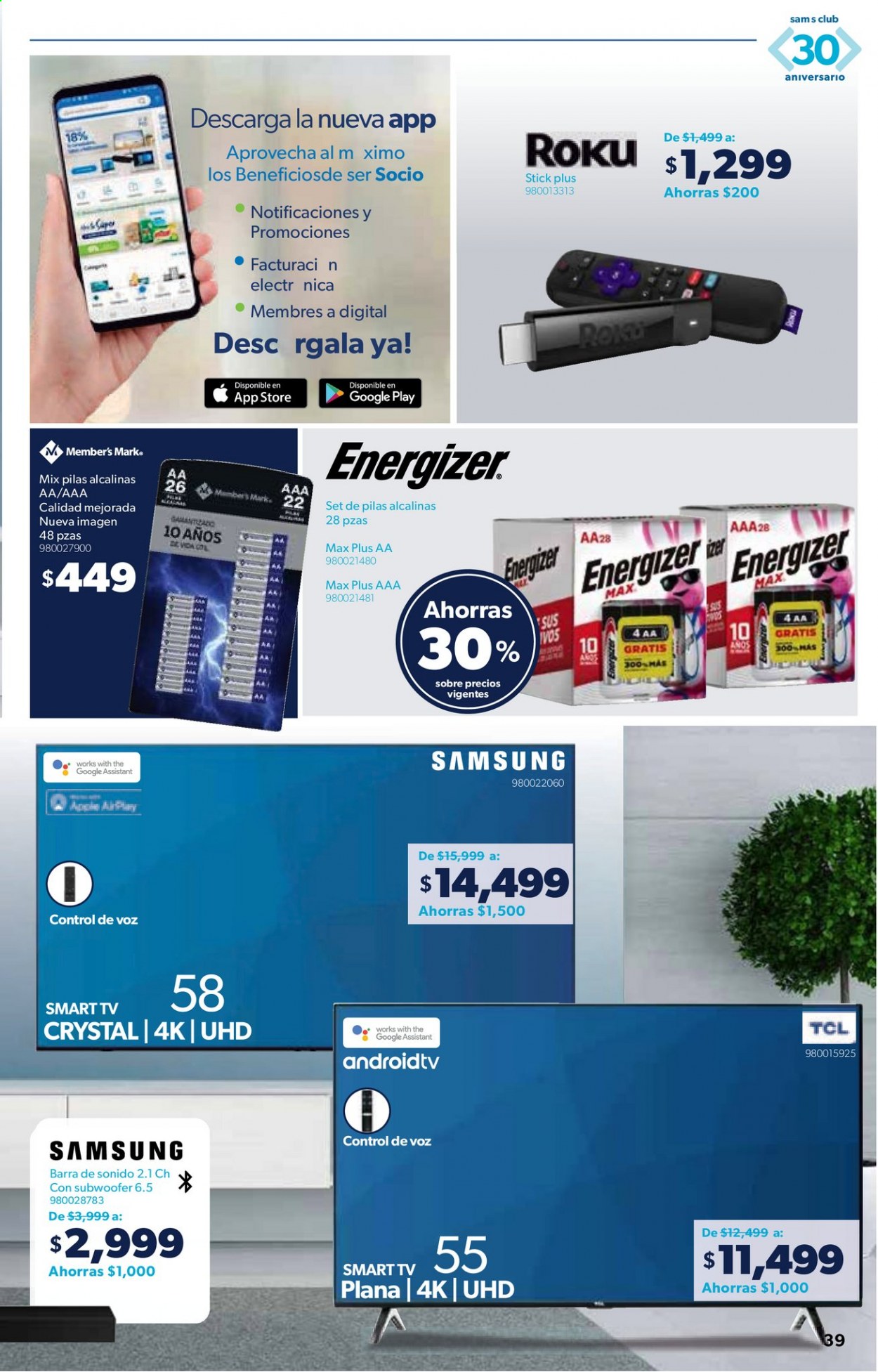 Catálogo Sam's Club - 22.6.2021 - 14.7.2021. Página 39